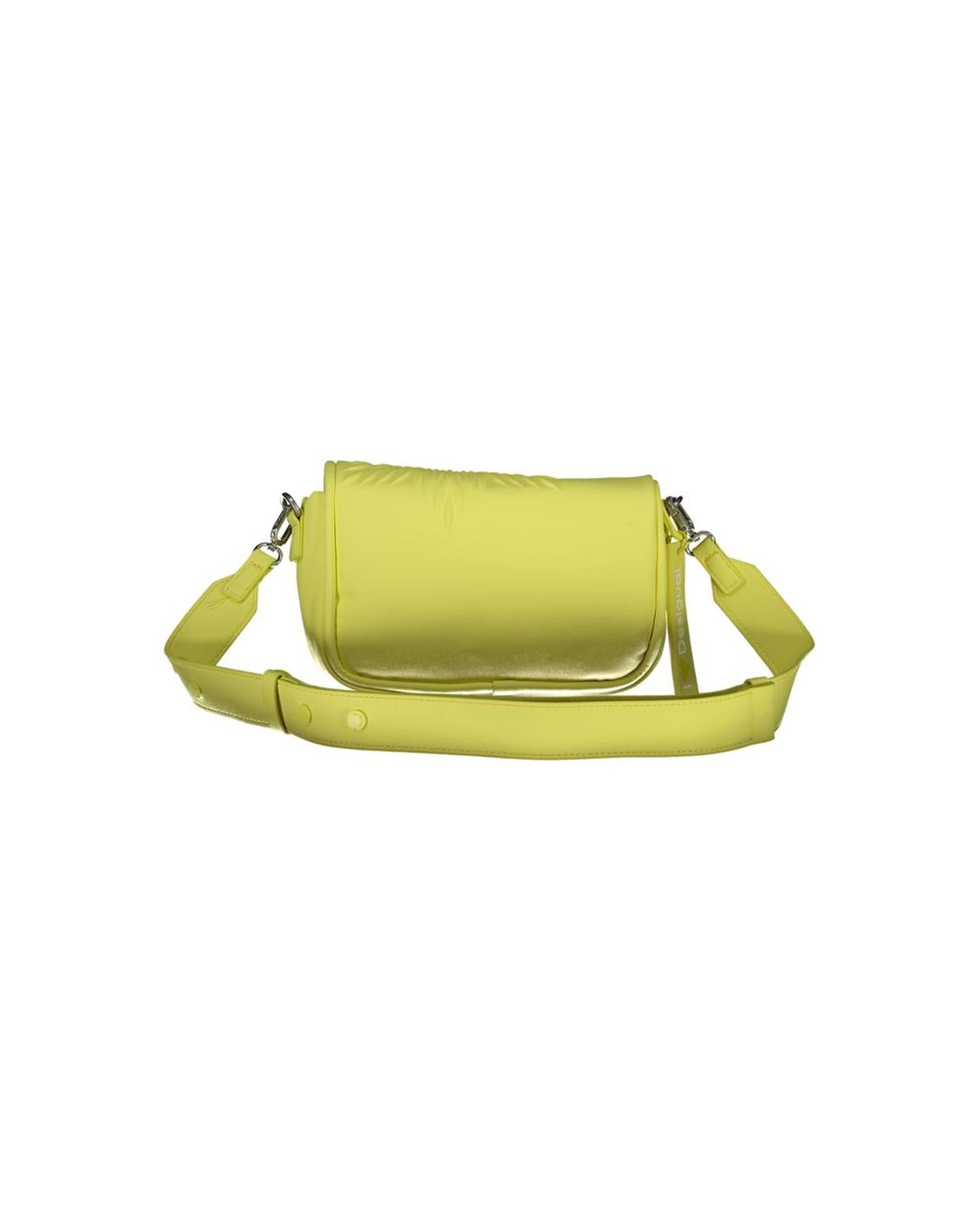 Desigual Women's Yellow Polyethylene Handbag - One Size