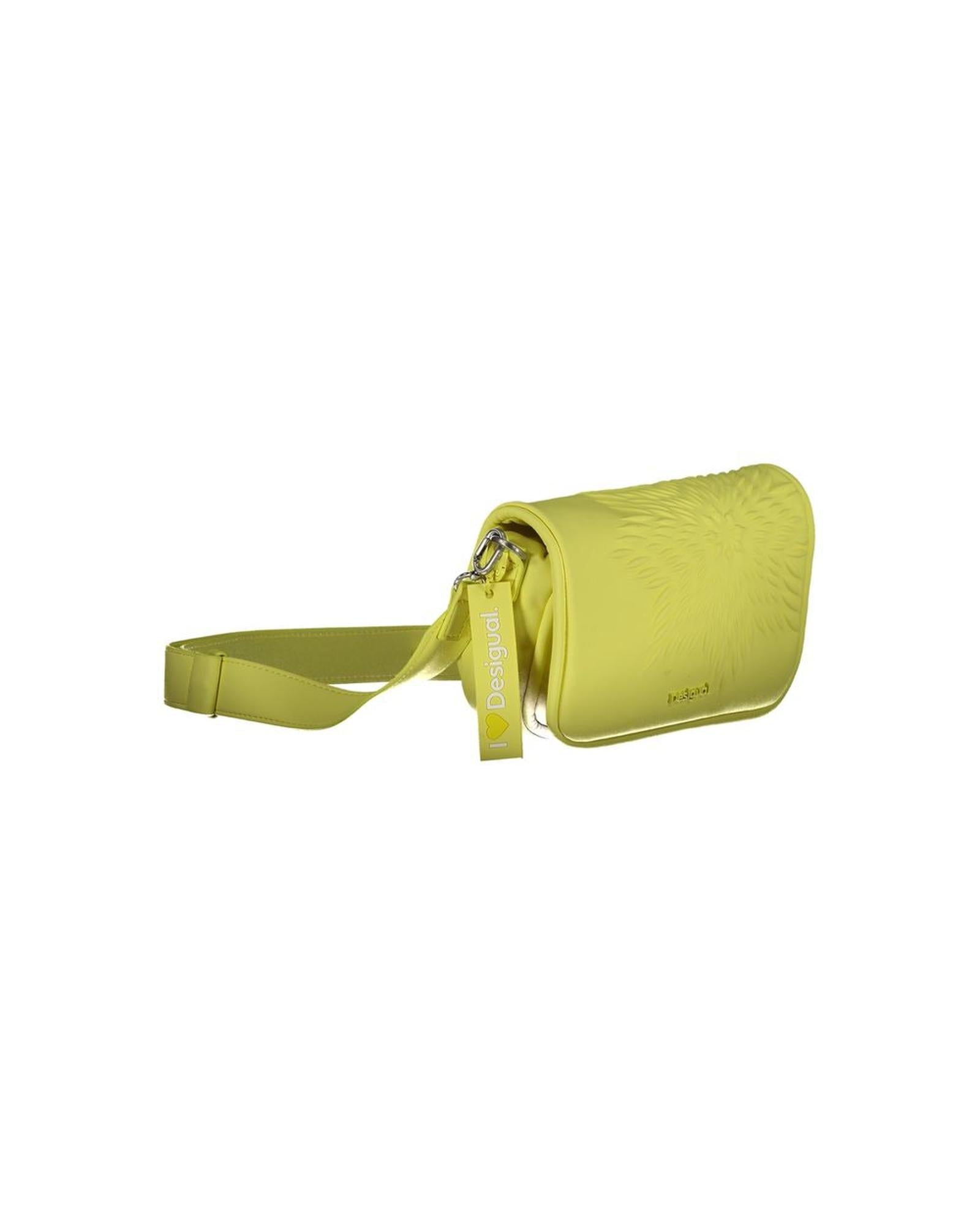 Desigual Women's Yellow Polyethylene Handbag - One Size 3