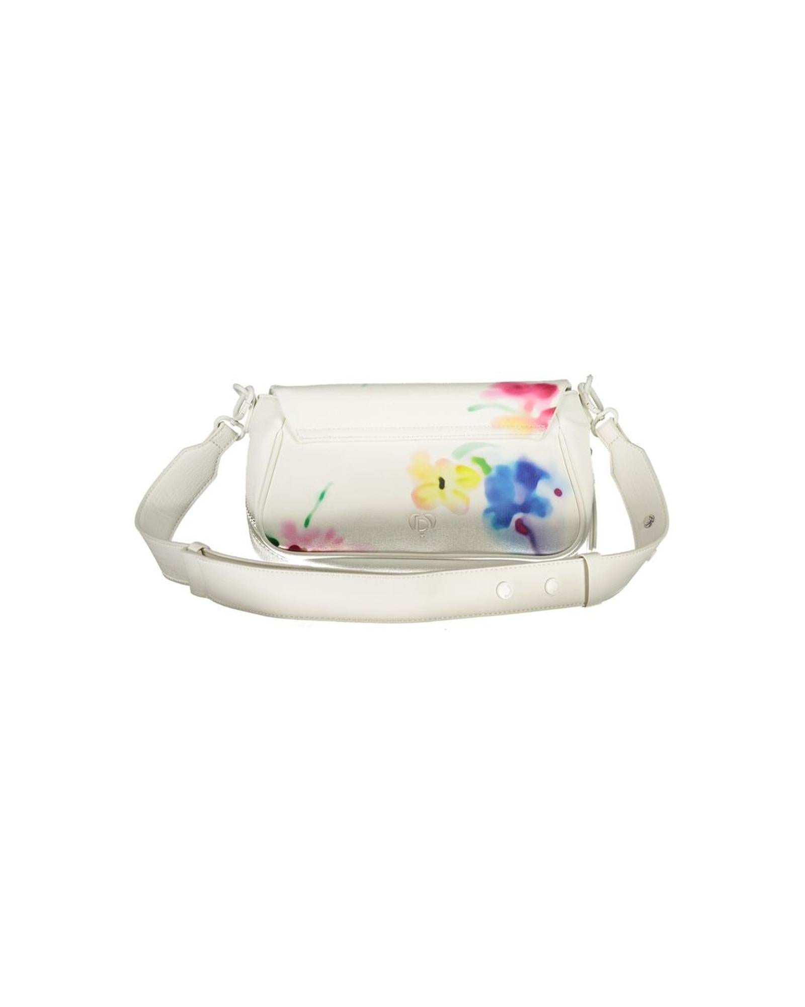 Desigual Women's White Polyethylene Handbag - One Size
