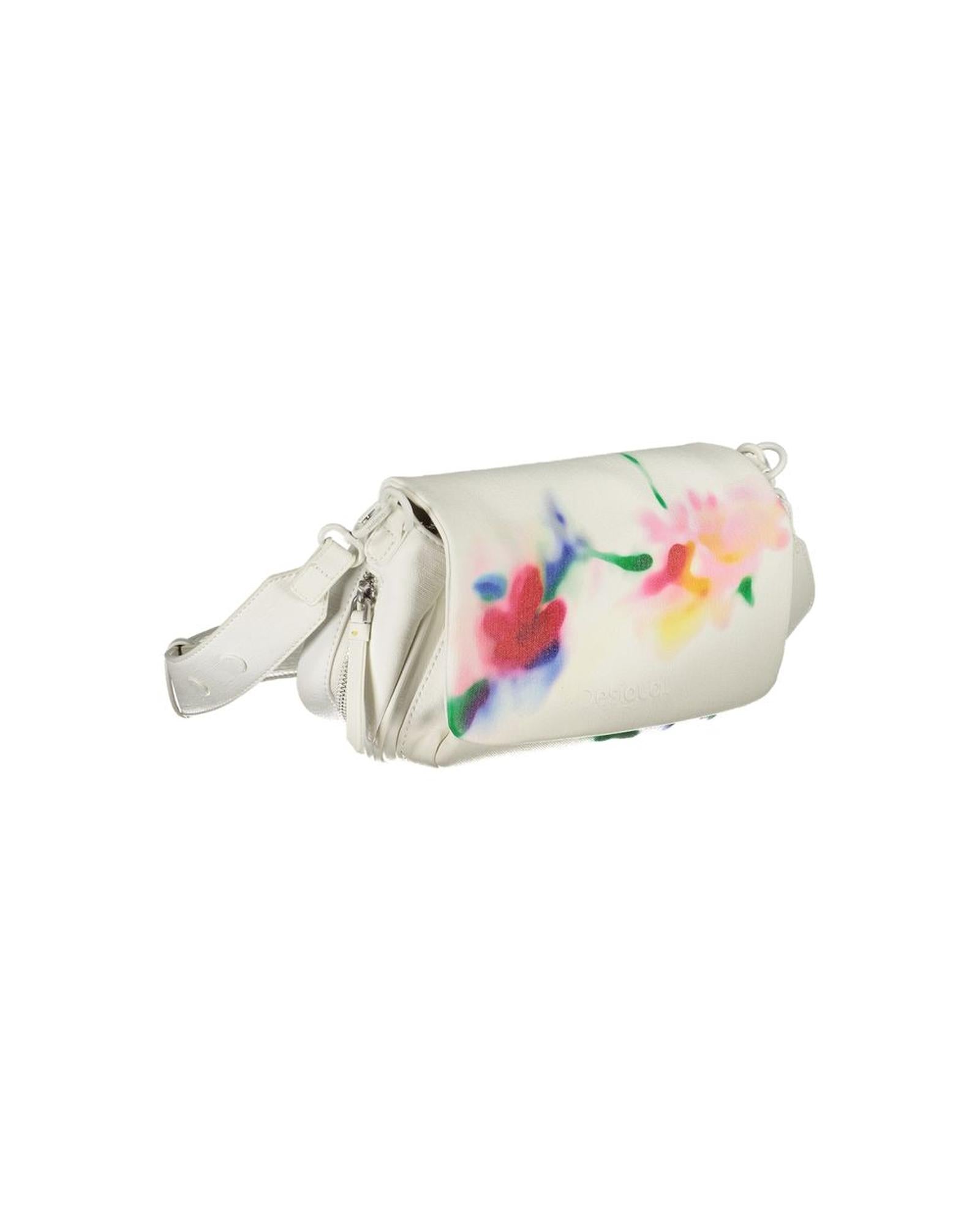 Desigual Women's White Polyethylene Handbag - One Size 3