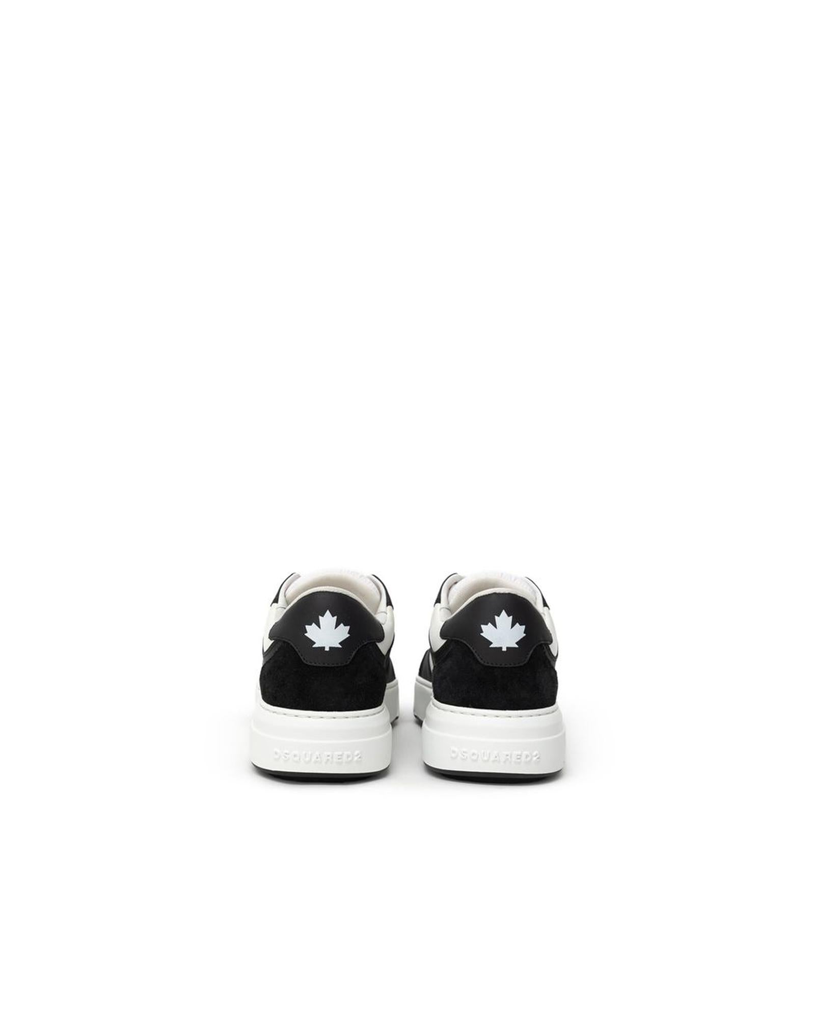Dsquared� Men's Black And White Leather Sneaker - 41 EU