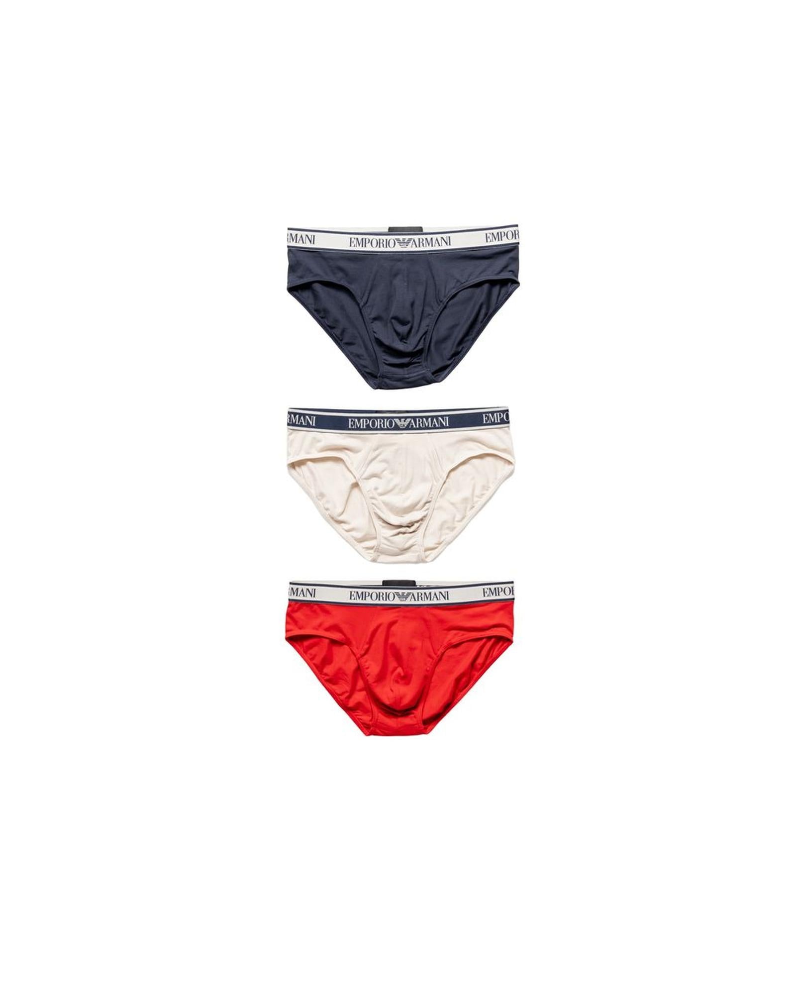 Emporio Armani Underwear Men's Red Cotton Underwear - 44 IT