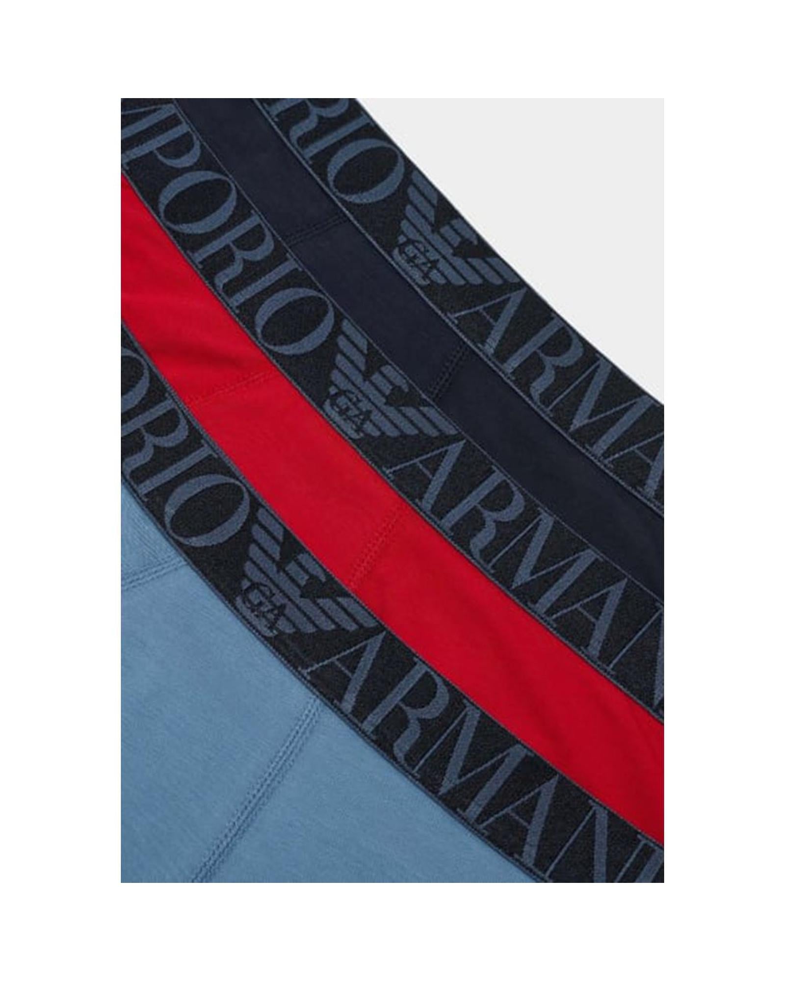 Emporio Armani Underwear Men's Blue Cotton Underwear - 44 IT 4