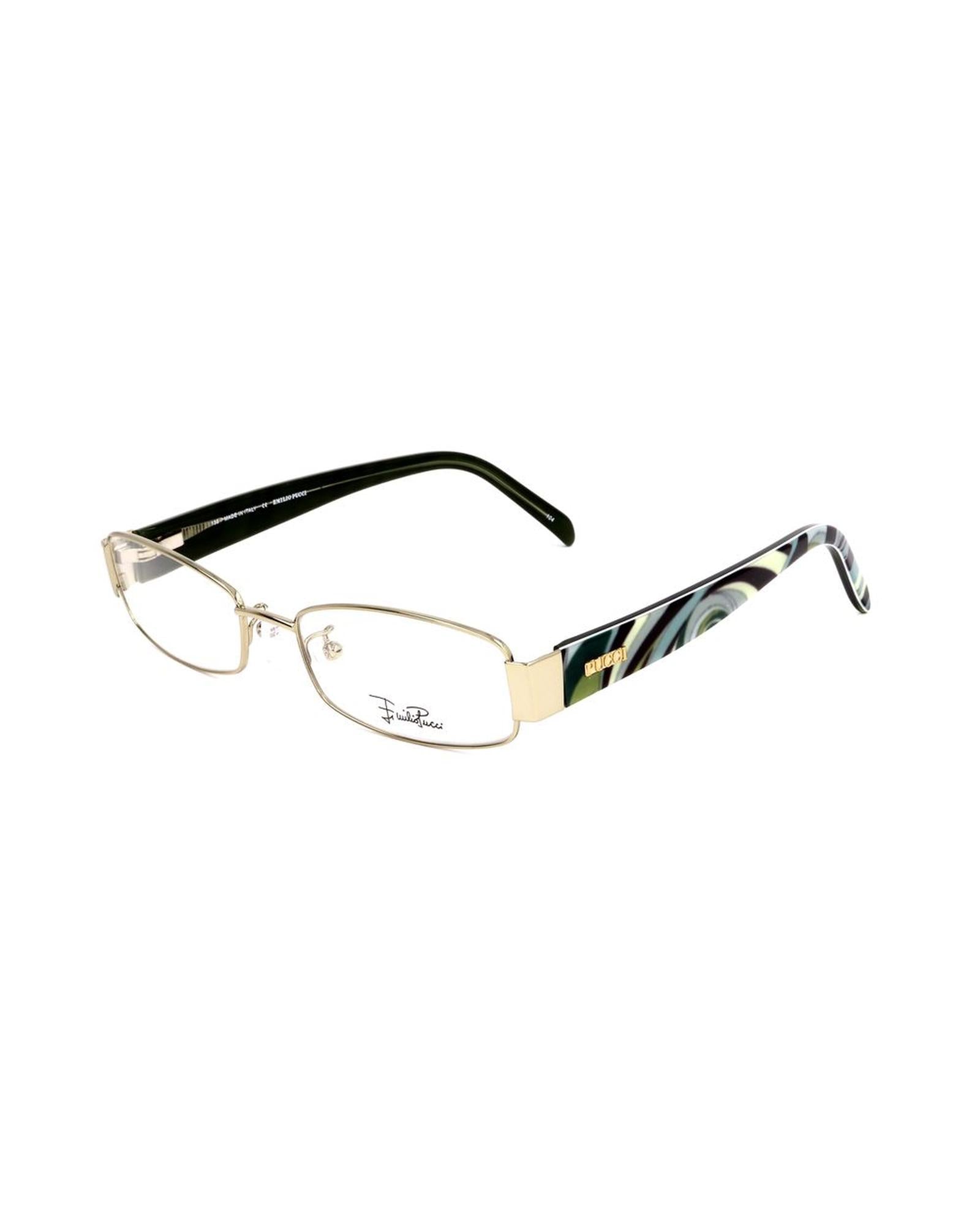 Emilio Pucci Women's Multicolor Metal Frames - One Size