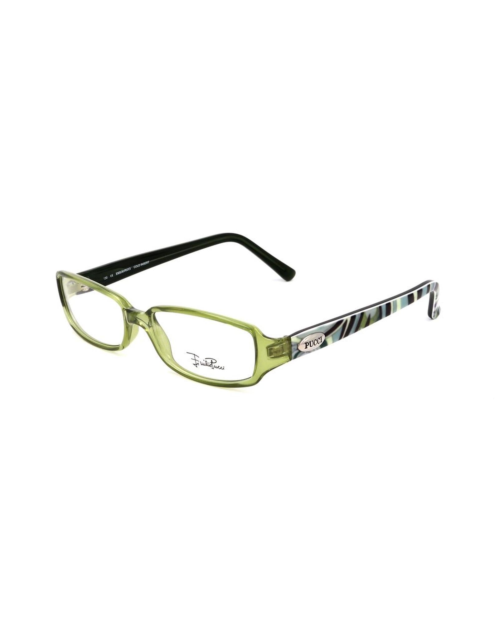 Emilio Pucci Women's Green Plastic Frames - One Size