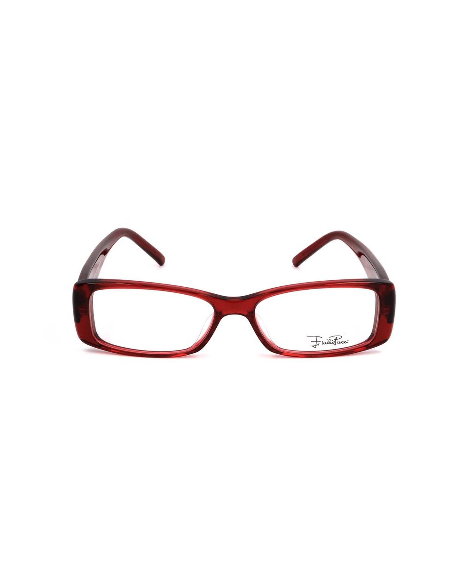 Emilio Pucci Women's Red Plastic Frames - One Size