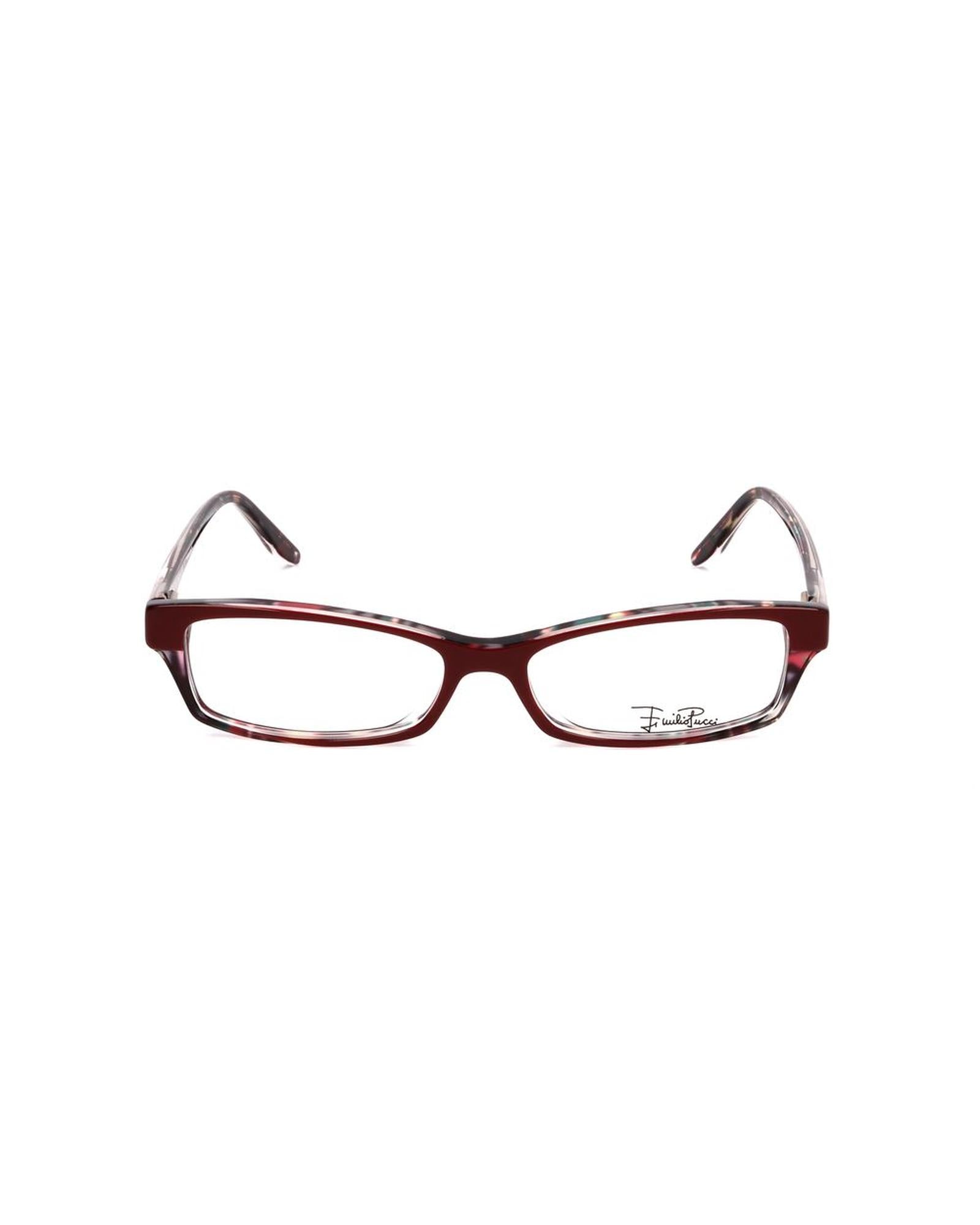 Emilio Pucci Women's Red Plastic Frames - One Size