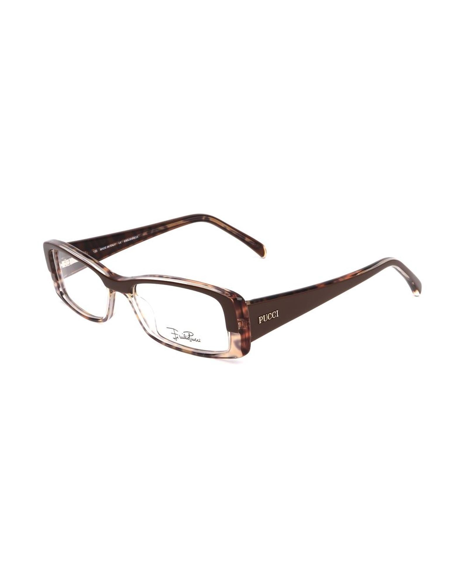 Emilio Pucci Women's Brown Plastic Frames - One Size