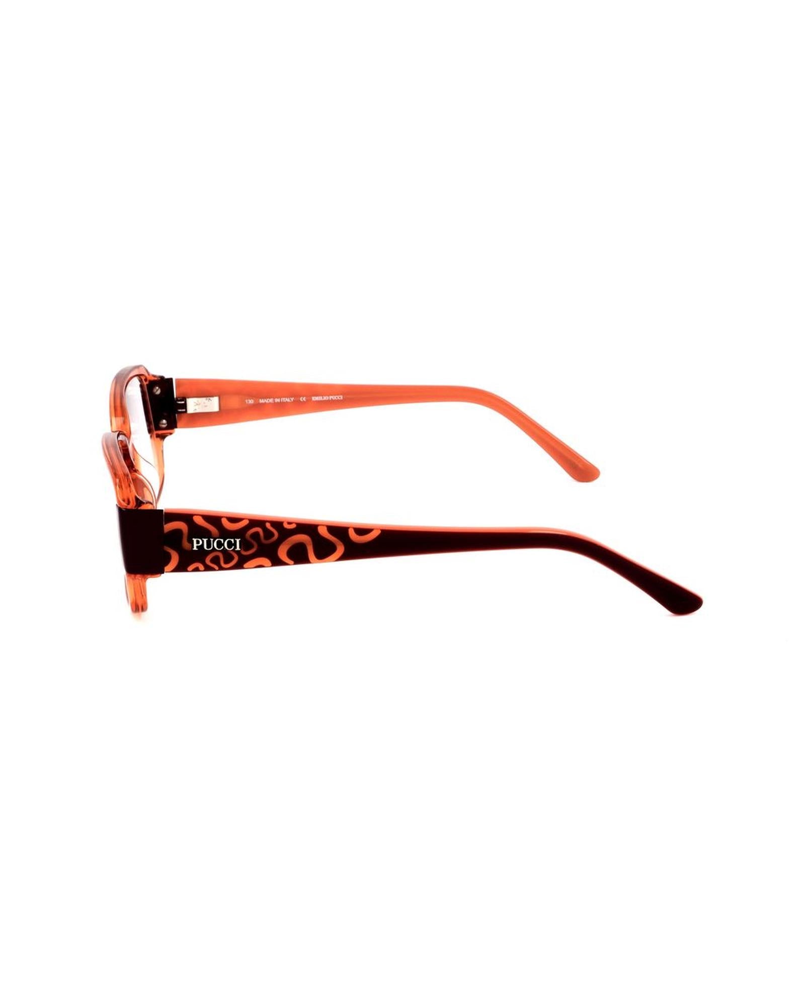 Emilio Pucci Women's Orange Plastic Frames - One Size
