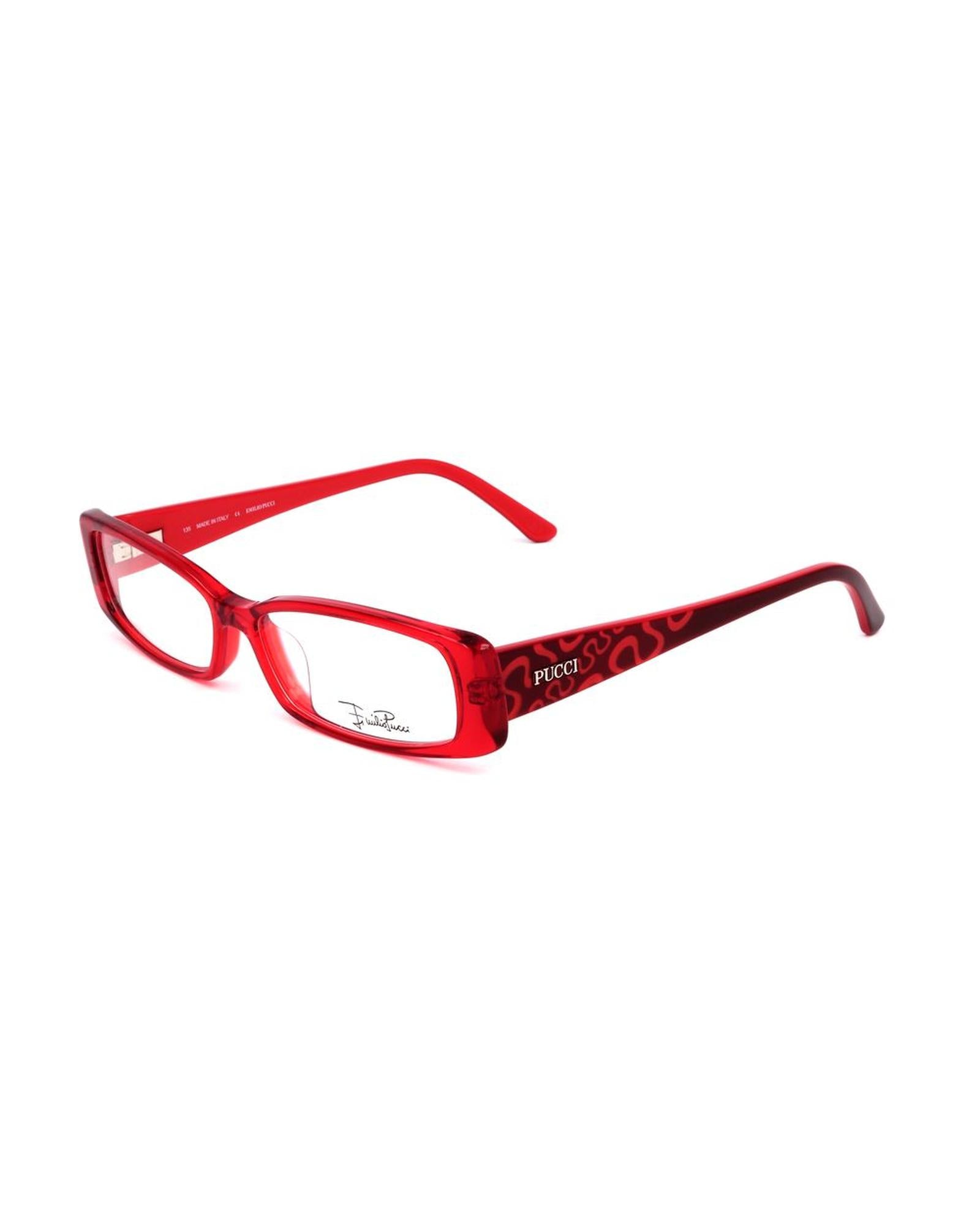 Emilio Pucci Women's Red Plastic Frames - One Size