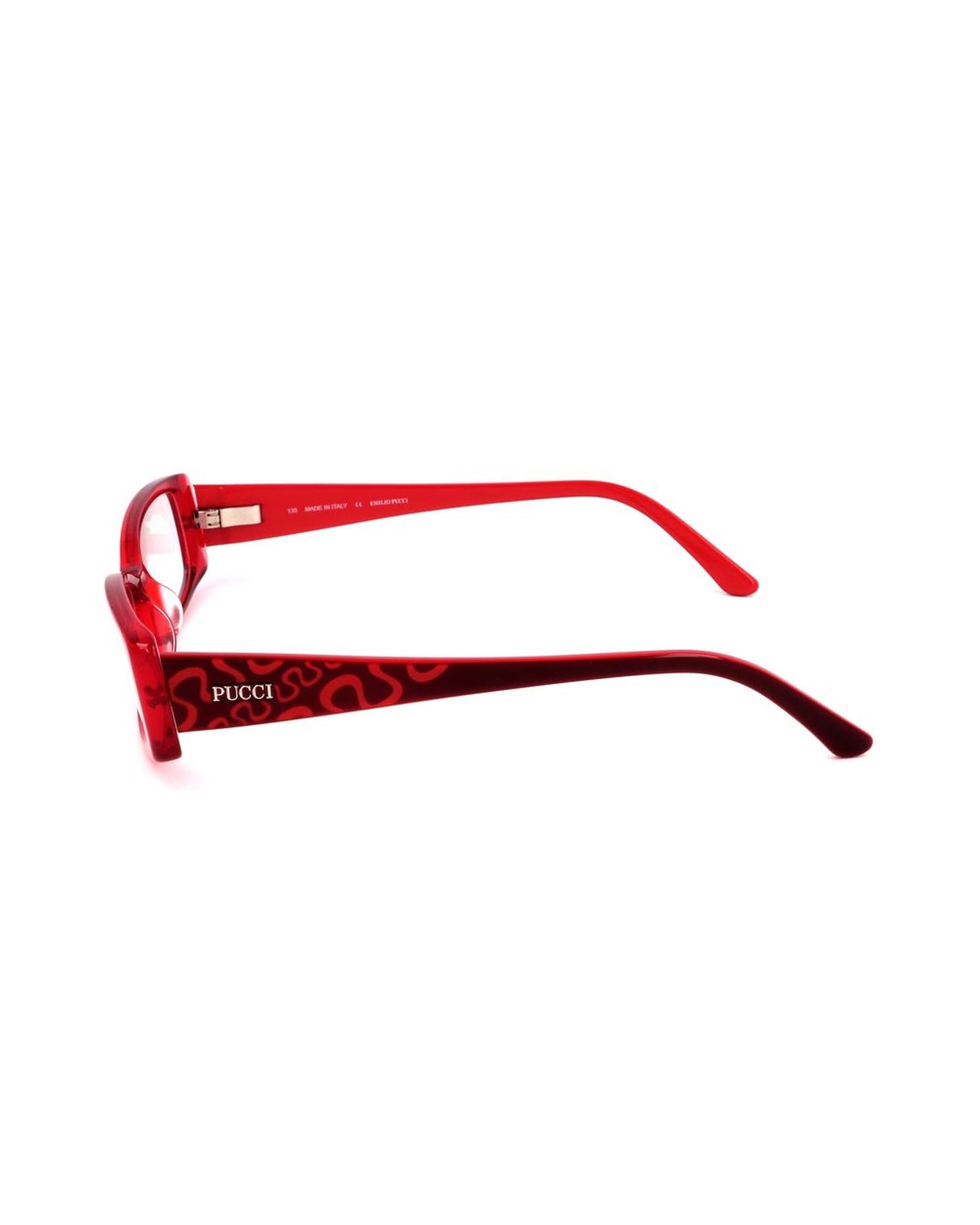 Emilio Pucci Women's Red Plastic Frames - One Size 3