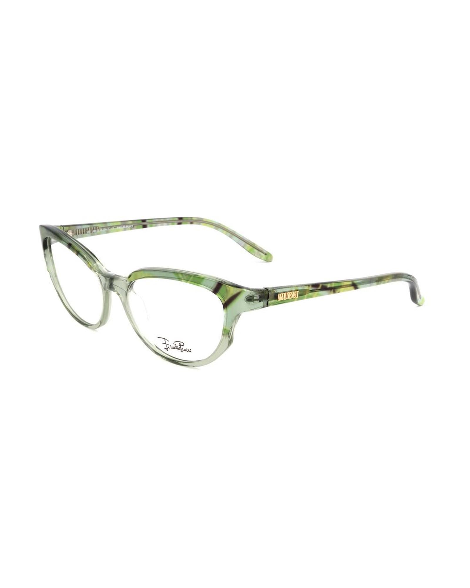 Emilio Pucci Women's Green Plastic Frames - One Size