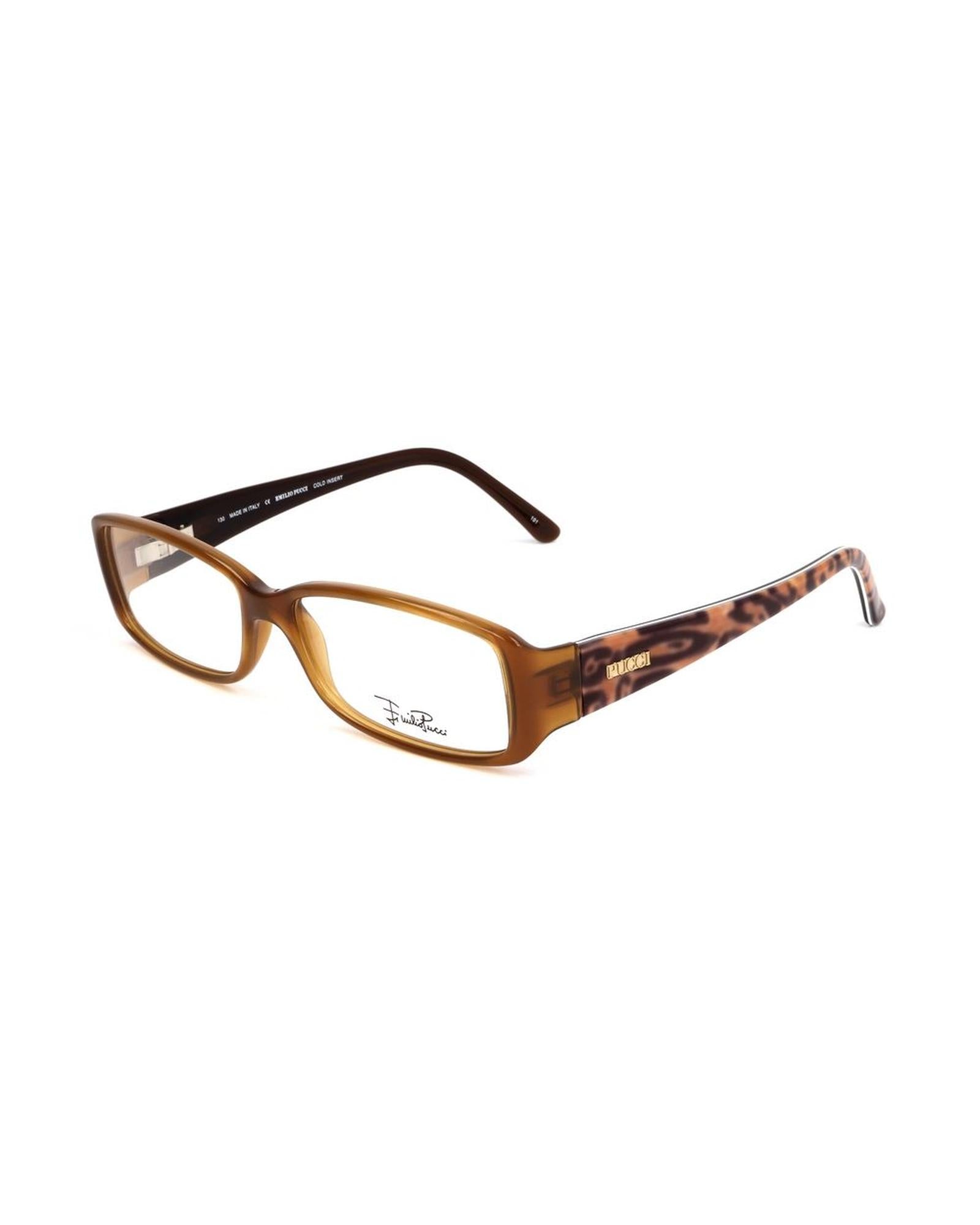 Emilio Pucci Women's Brown Plastic Frames - One Size