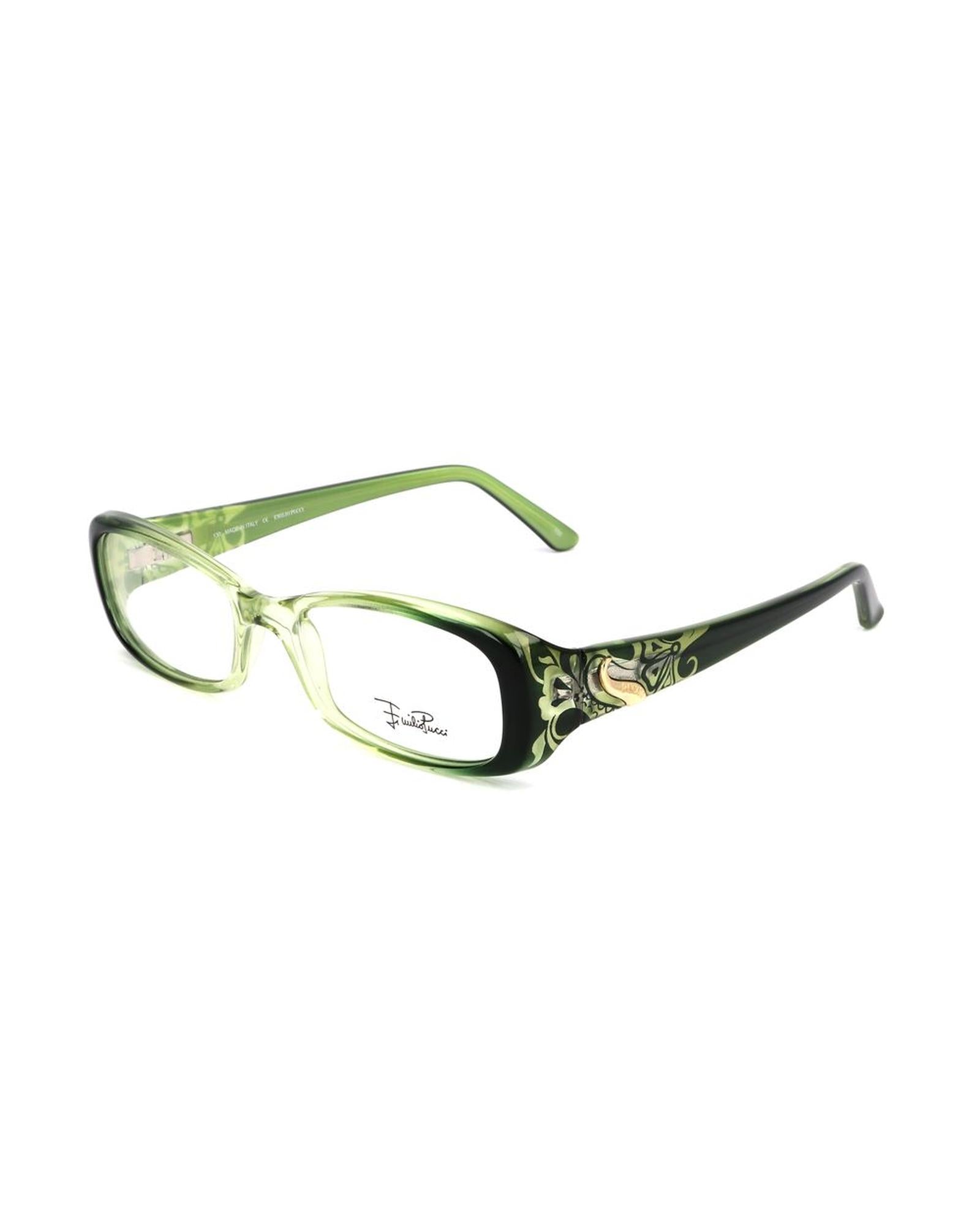 Emilio Pucci Women's Green Plastic Frames - One Size