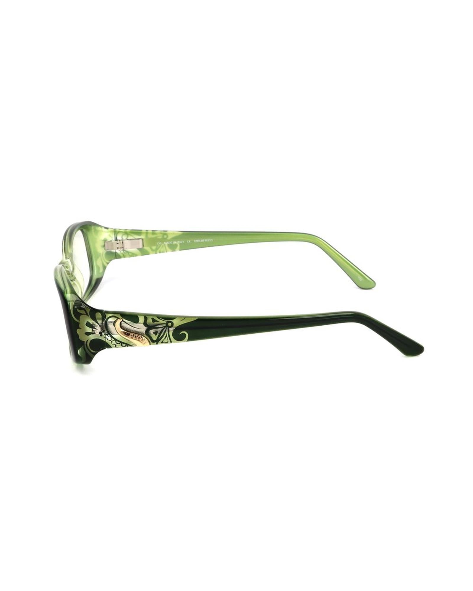 Emilio Pucci Women's Green Plastic Frames - One Size