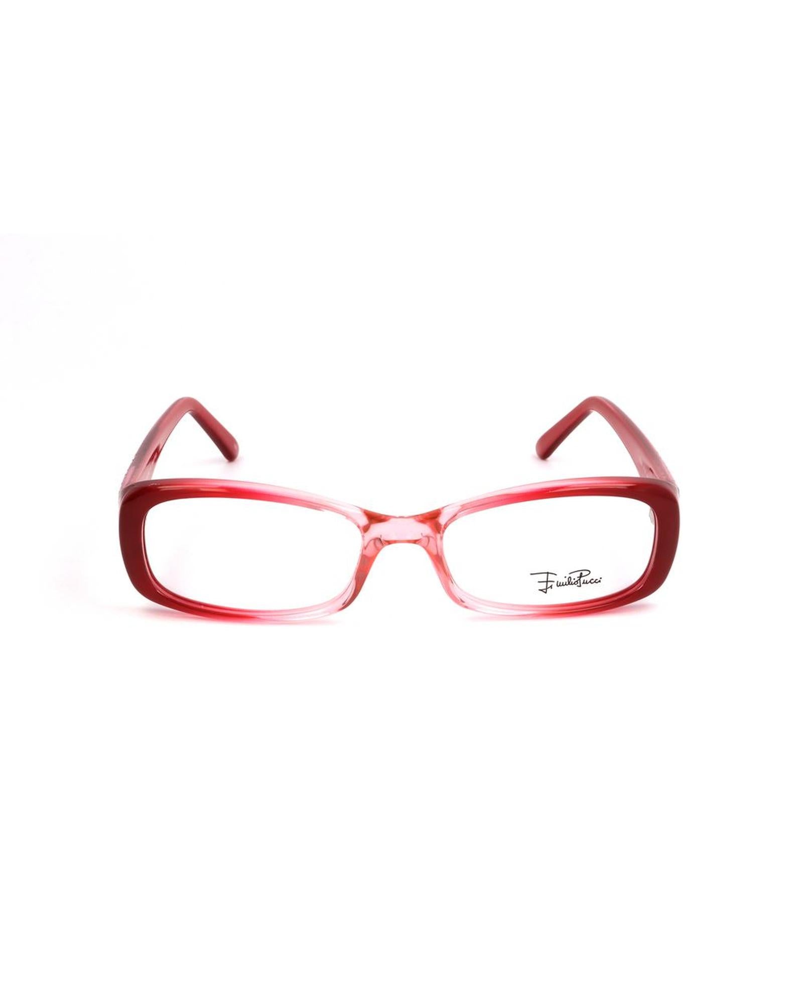 Emilio Pucci Women's Red Plastic Frames - One Size