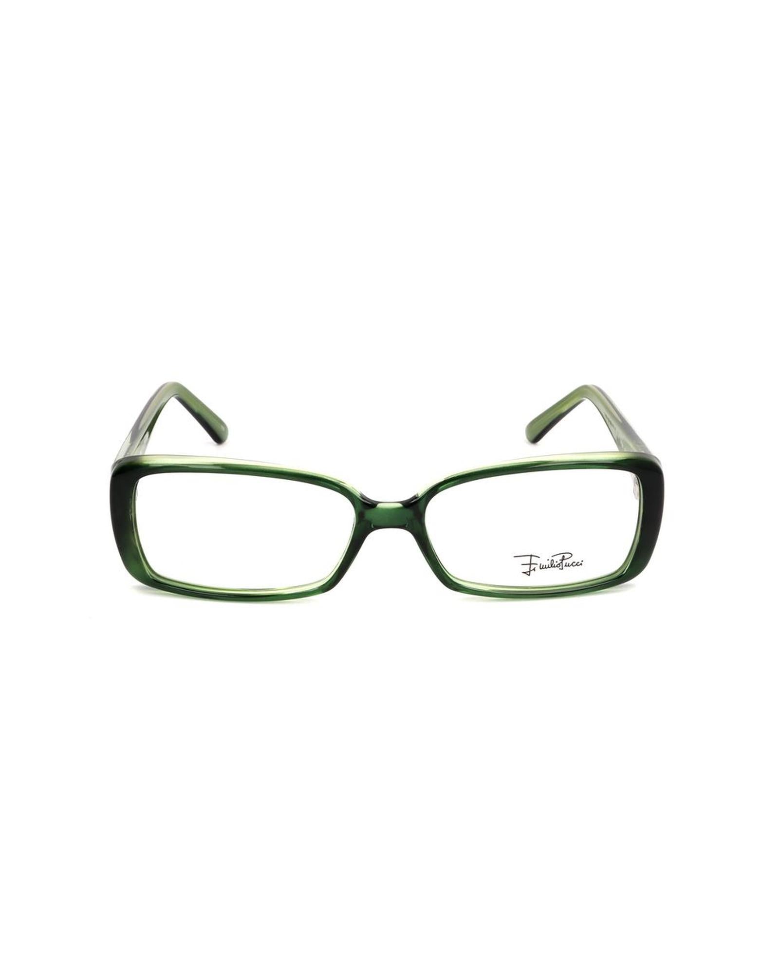 Emilio Pucci Women's Green Plastic Frames - One Size