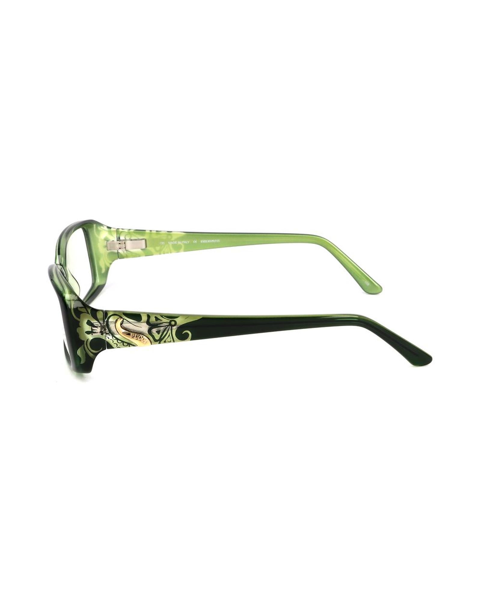 Emilio Pucci Women's Green Plastic Frames - One Size 3