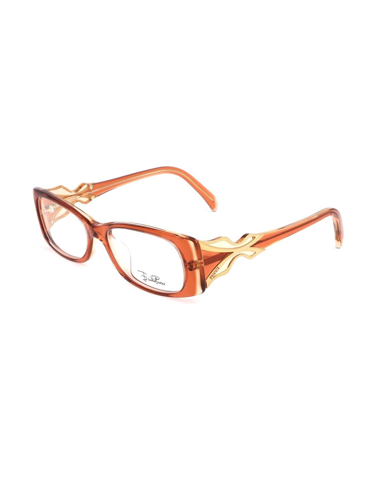 Emilio Pucci Women's Orange Plastic Frames - One Size