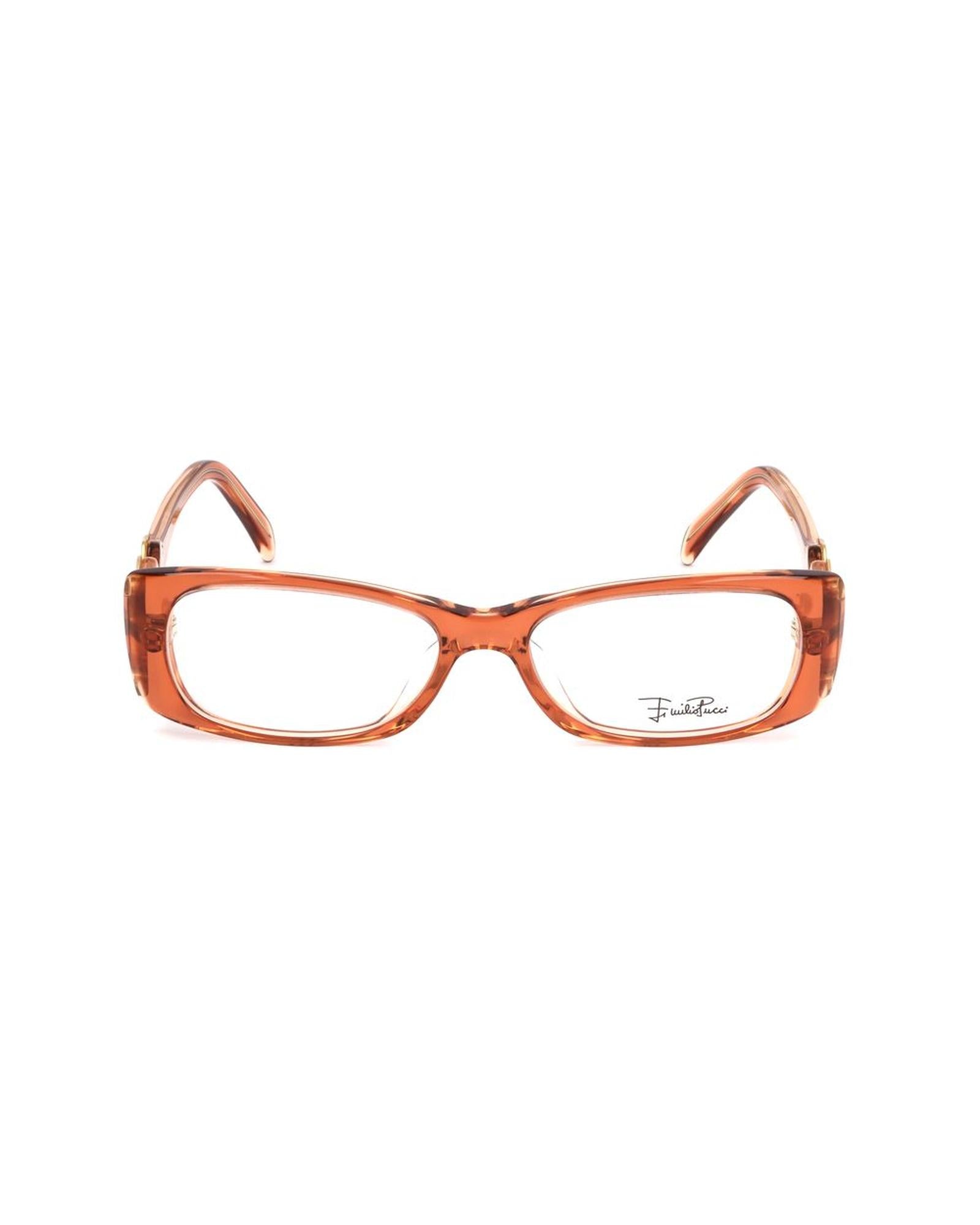 Emilio Pucci Women's Orange Plastic Frames - One Size