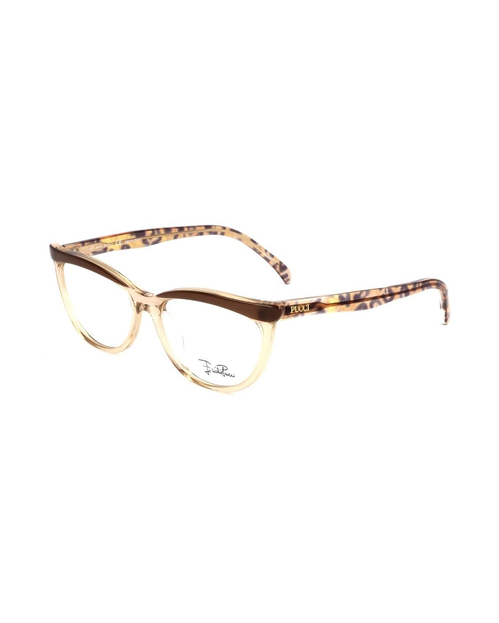 Emilio Pucci Women's Brown Plastic Frames - One Size