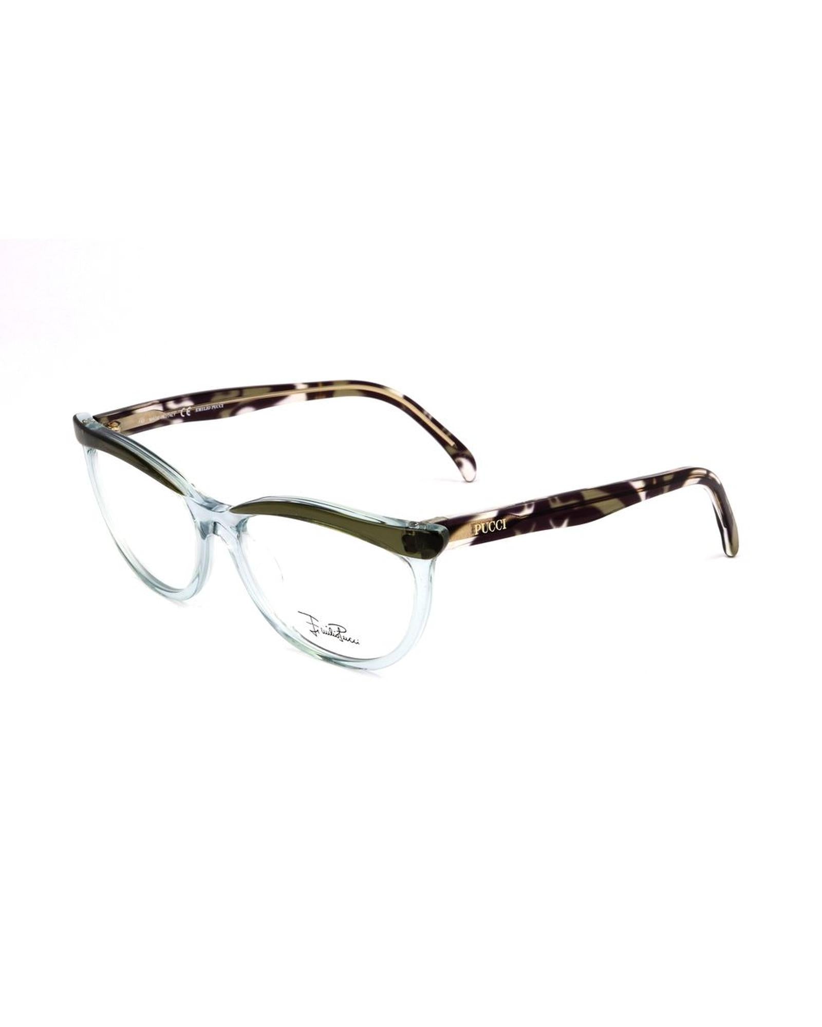Emilio Pucci Women's Green Plastic Frames - One Size