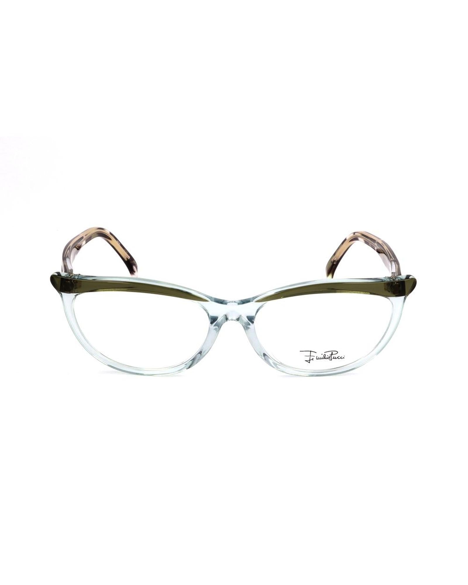 Emilio Pucci Women's Green Plastic Frames - One Size