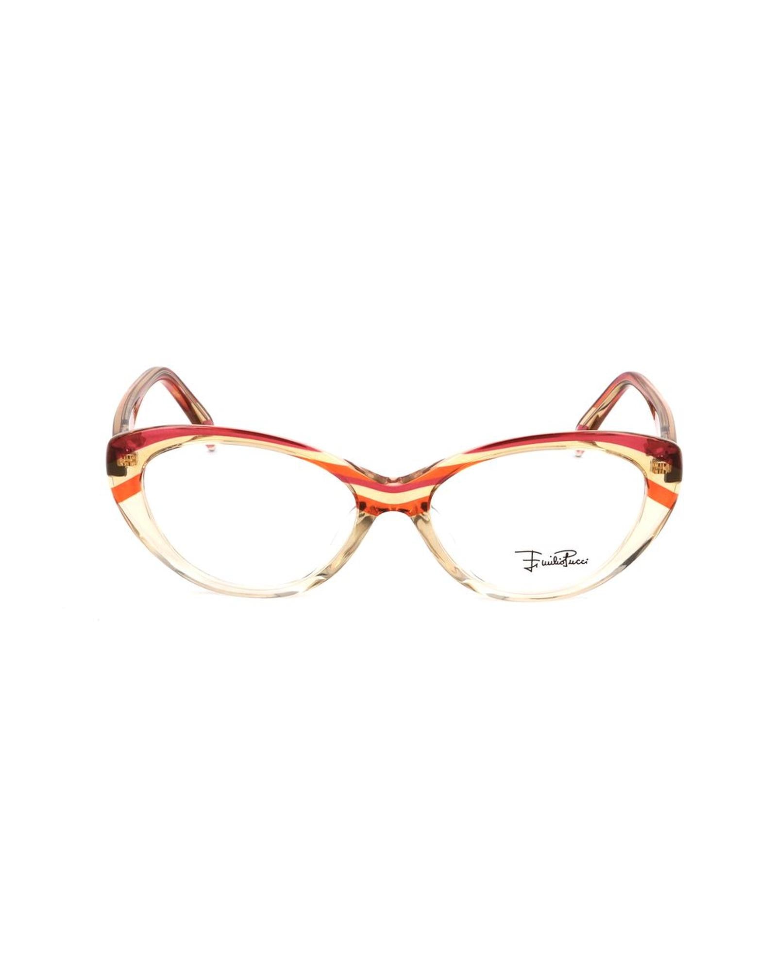 Emilio Pucci Women's Red Plastic Frames - One Size