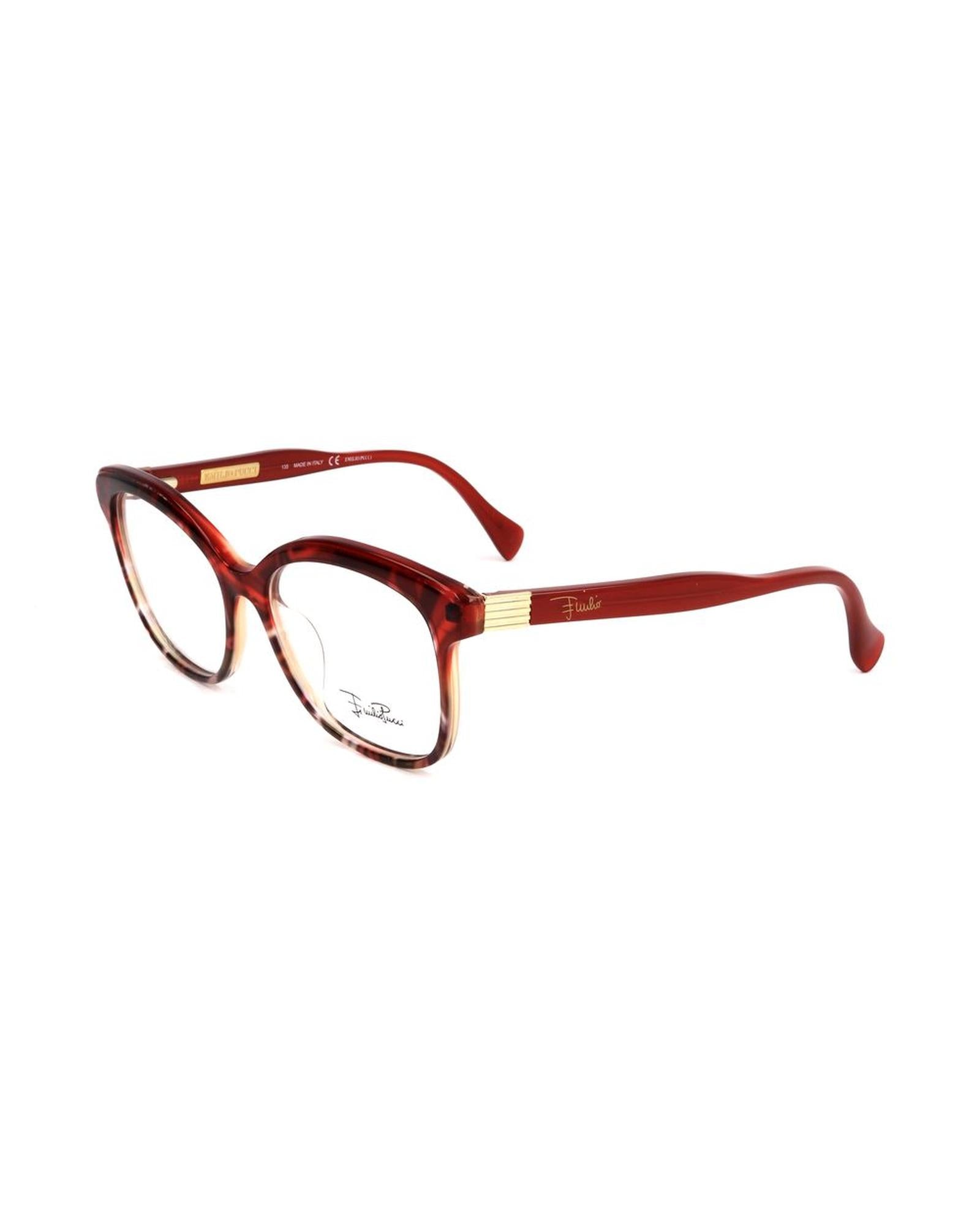 Emilio Pucci Women's Red Plastic Frames - One Size