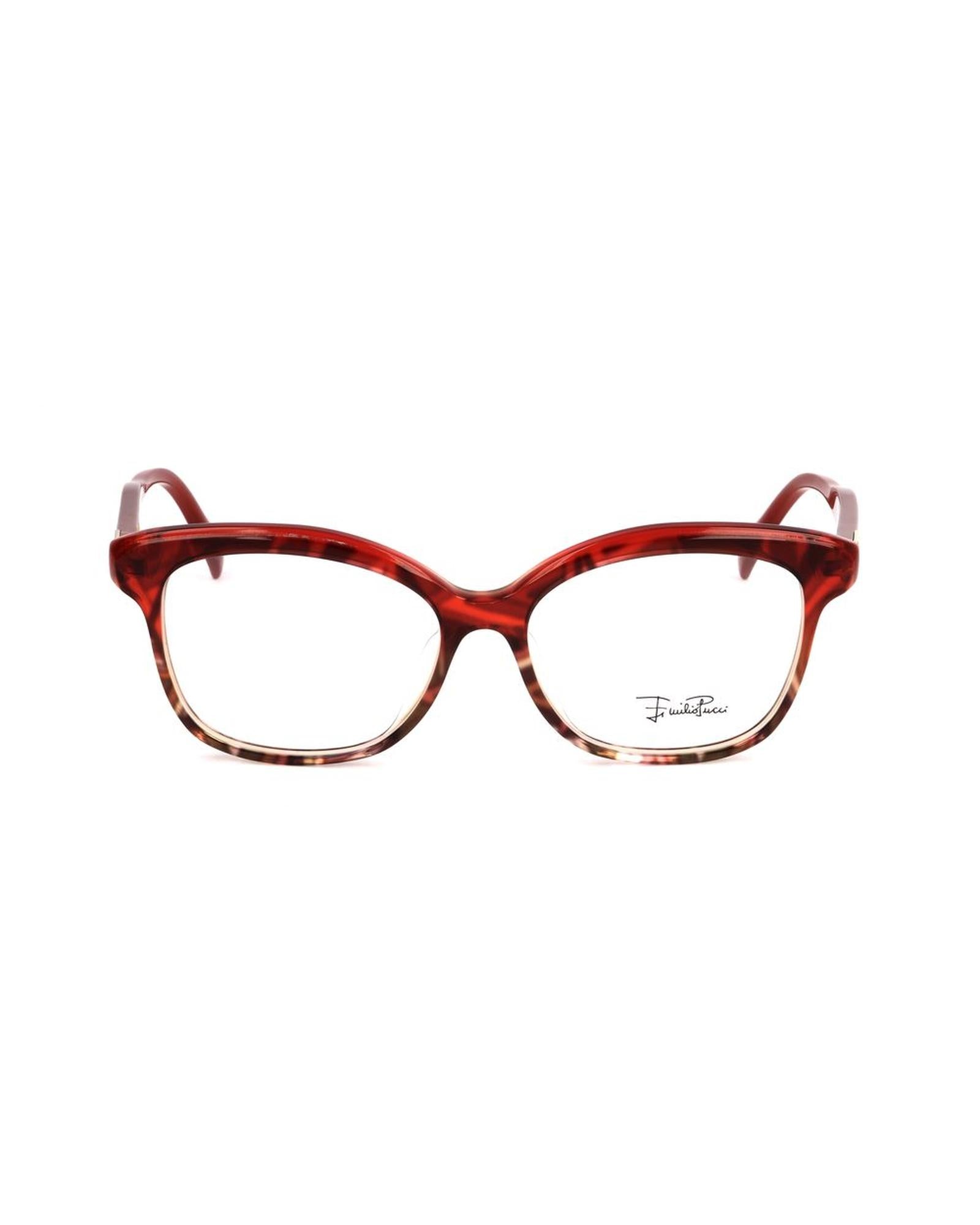 Emilio Pucci Women's Red Plastic Frames - One Size
