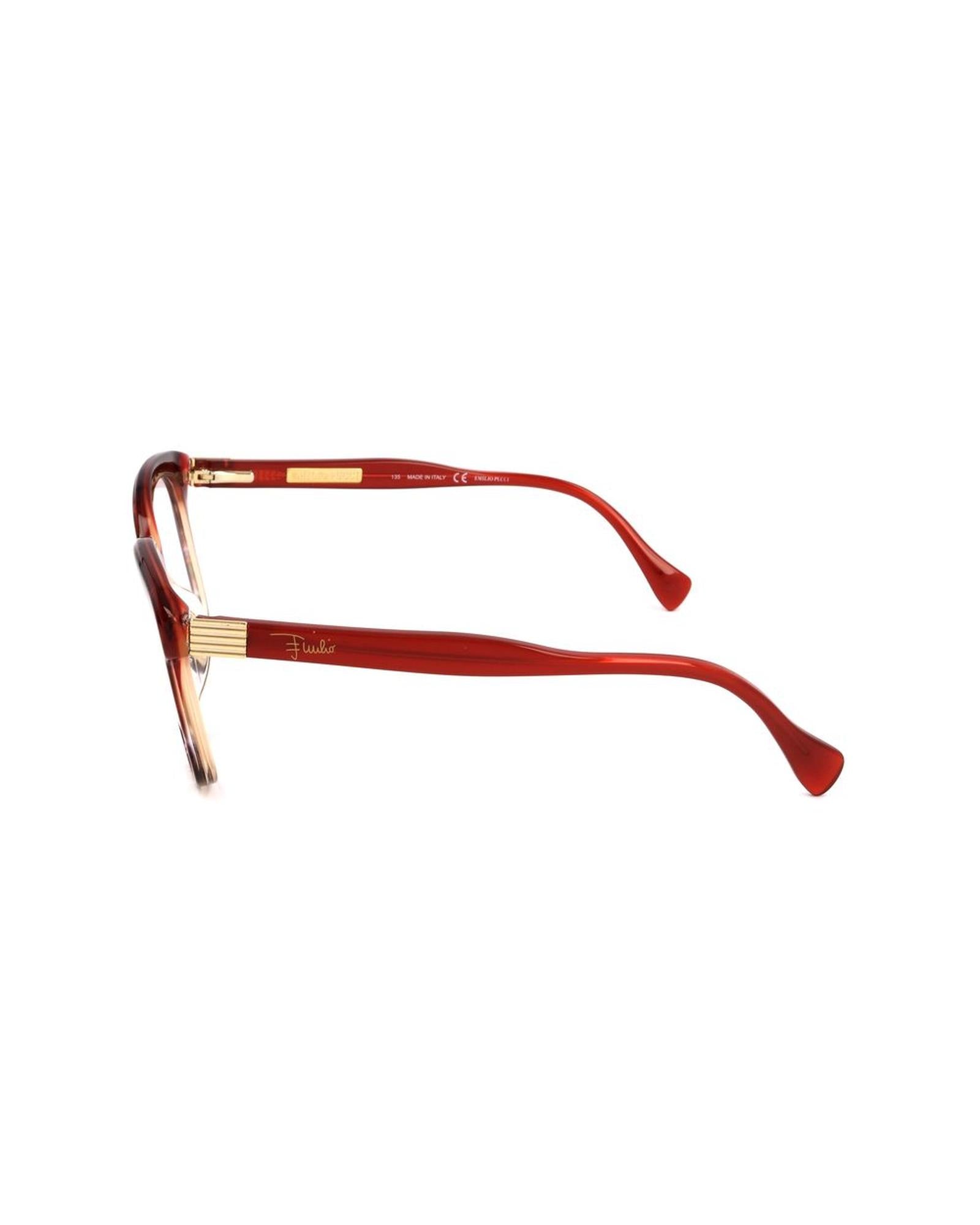 Emilio Pucci Women's Red Plastic Frames - One Size 3