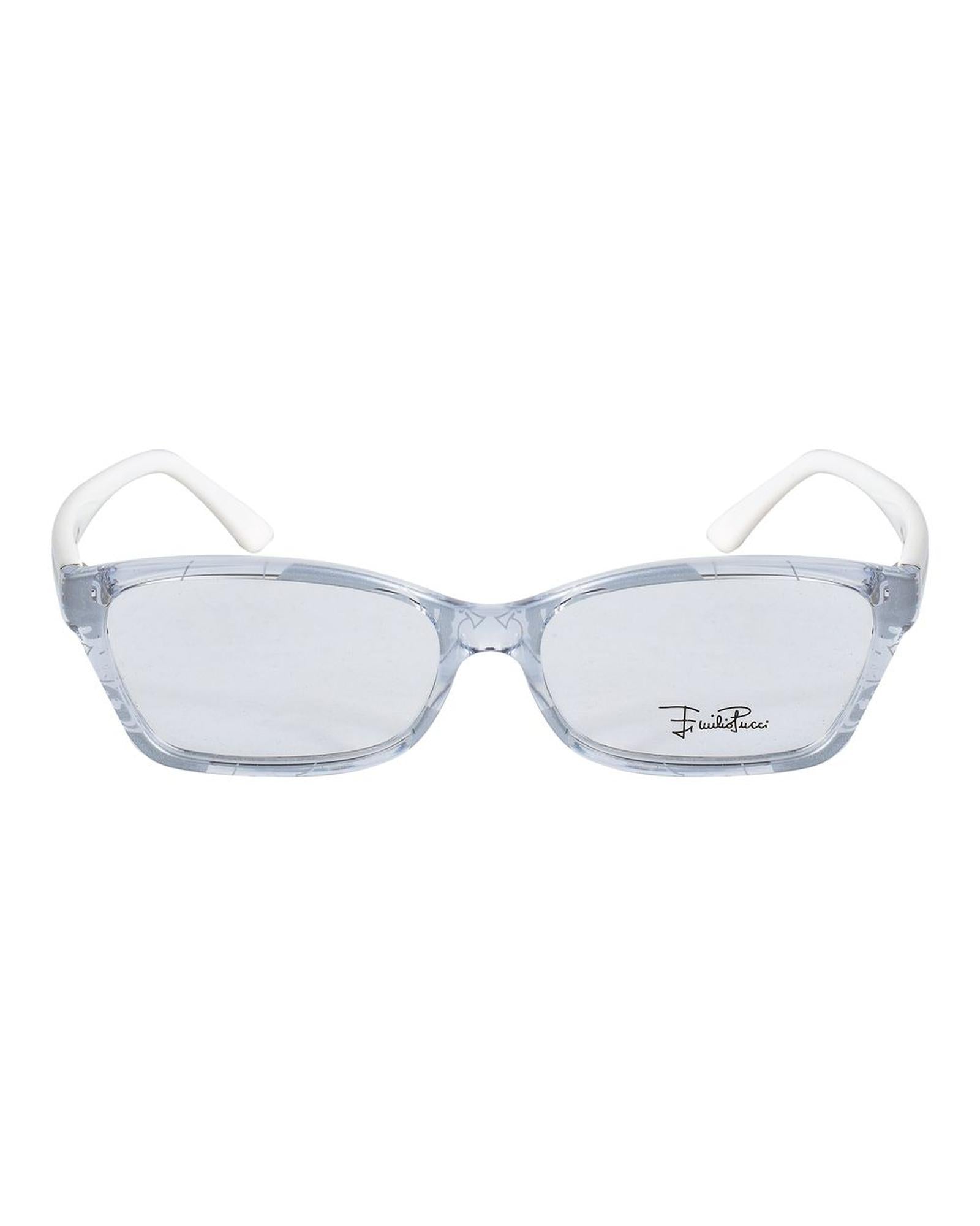 Emilio Pucci Women's Transparent Plastic Frames - One Size