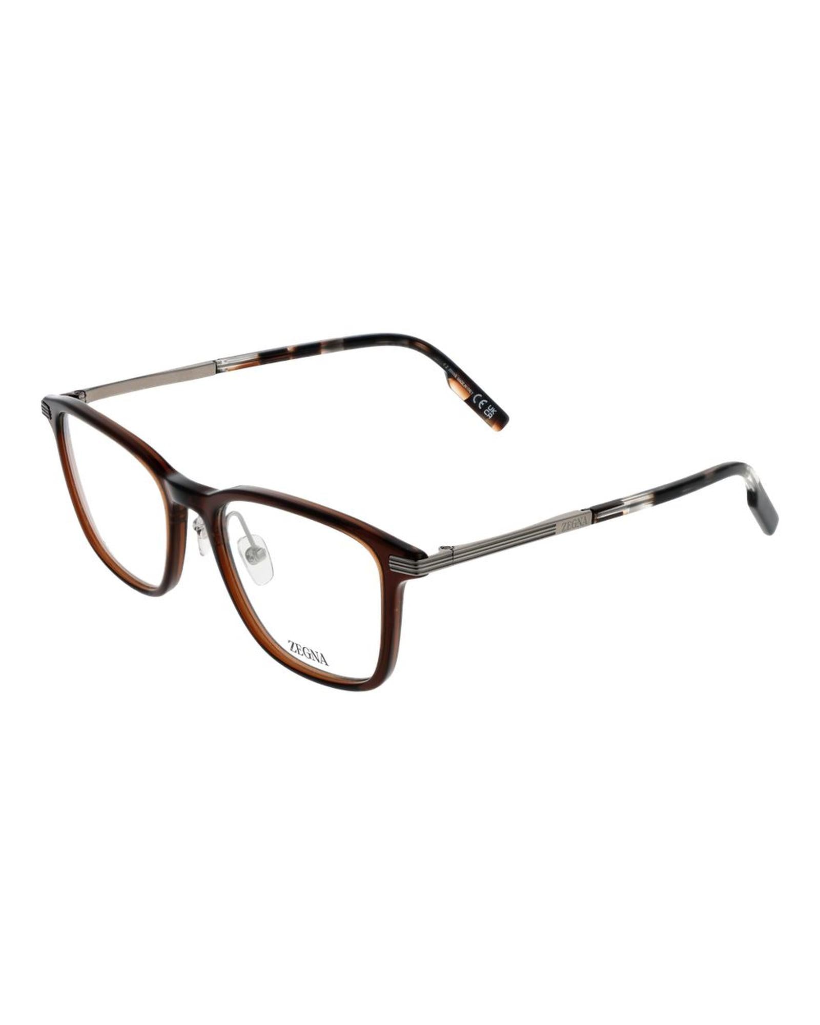 Ermenegildo Zegna Men's Brown  Optical Frames - One Size