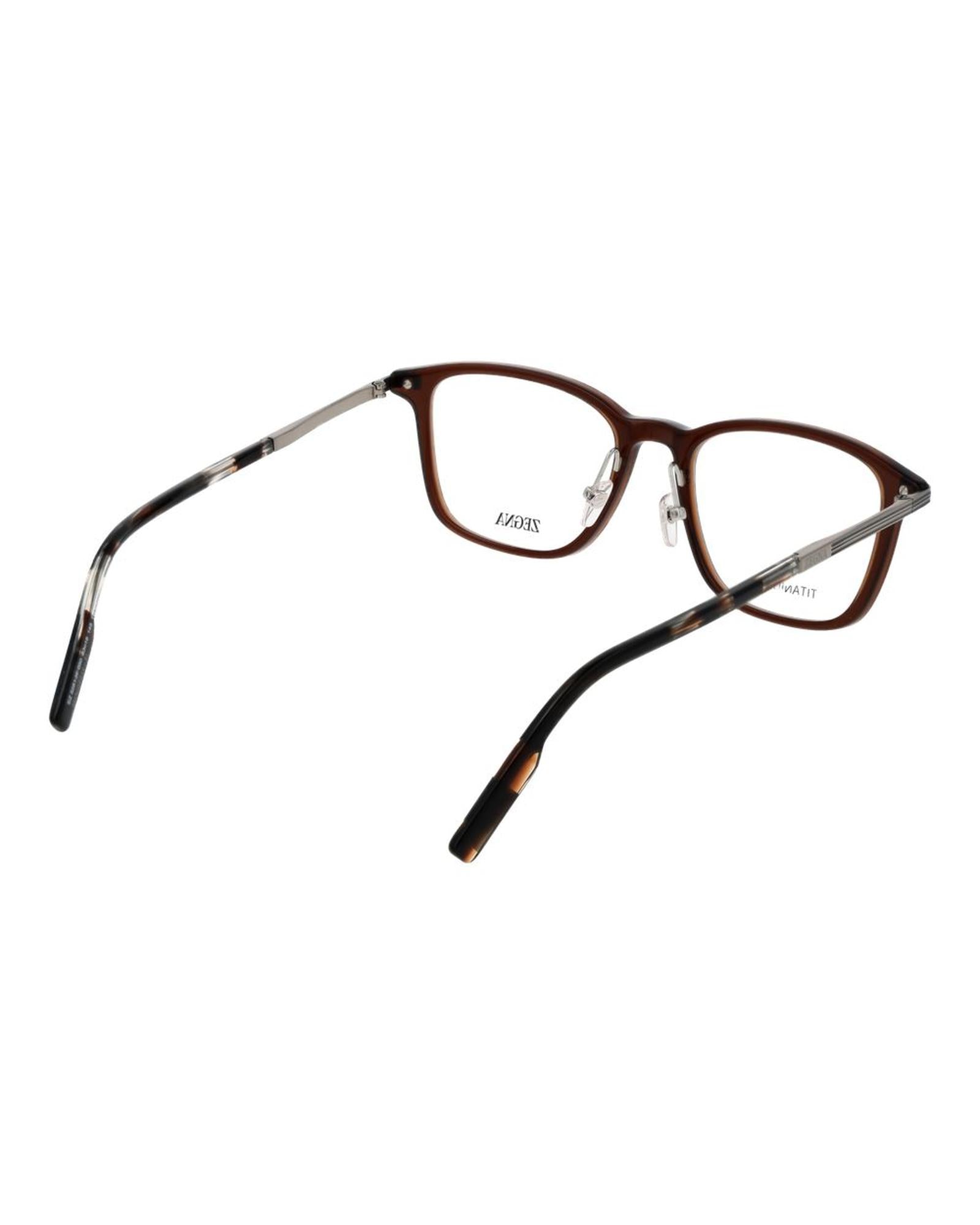 Ermenegildo Zegna Men's Brown  Optical Frames - One Size 3