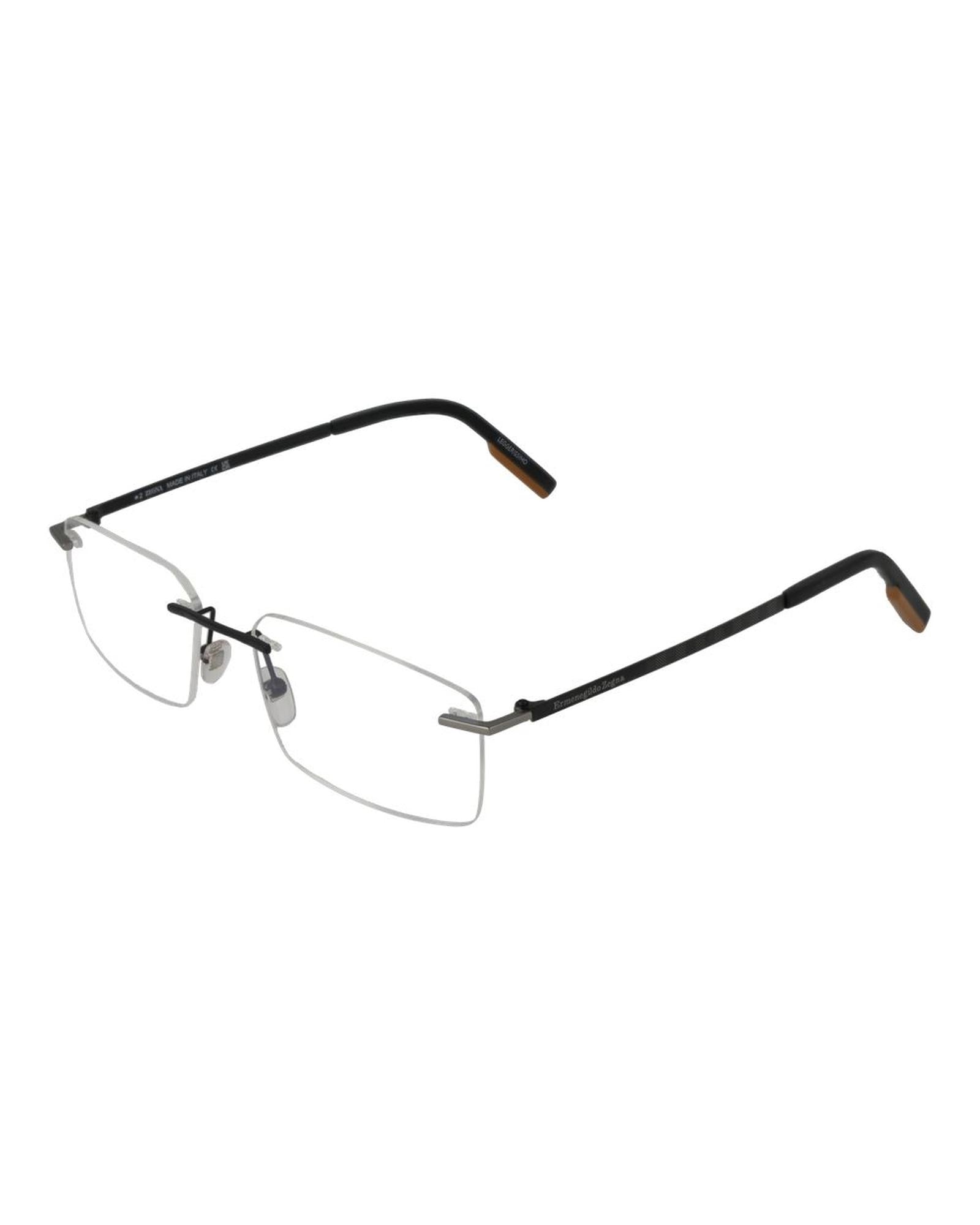 Ermenegildo Zegna Men's Gray  Optical Frames - One Size