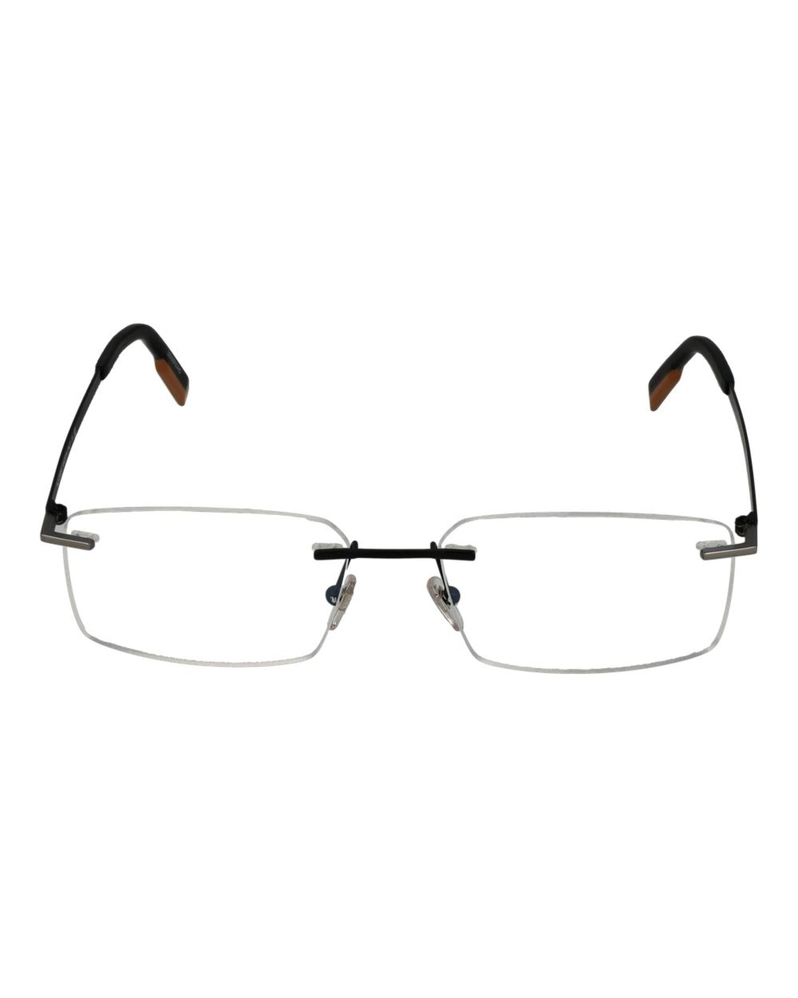 Ermenegildo Zegna Men's Gray  Optical Frames - One Size