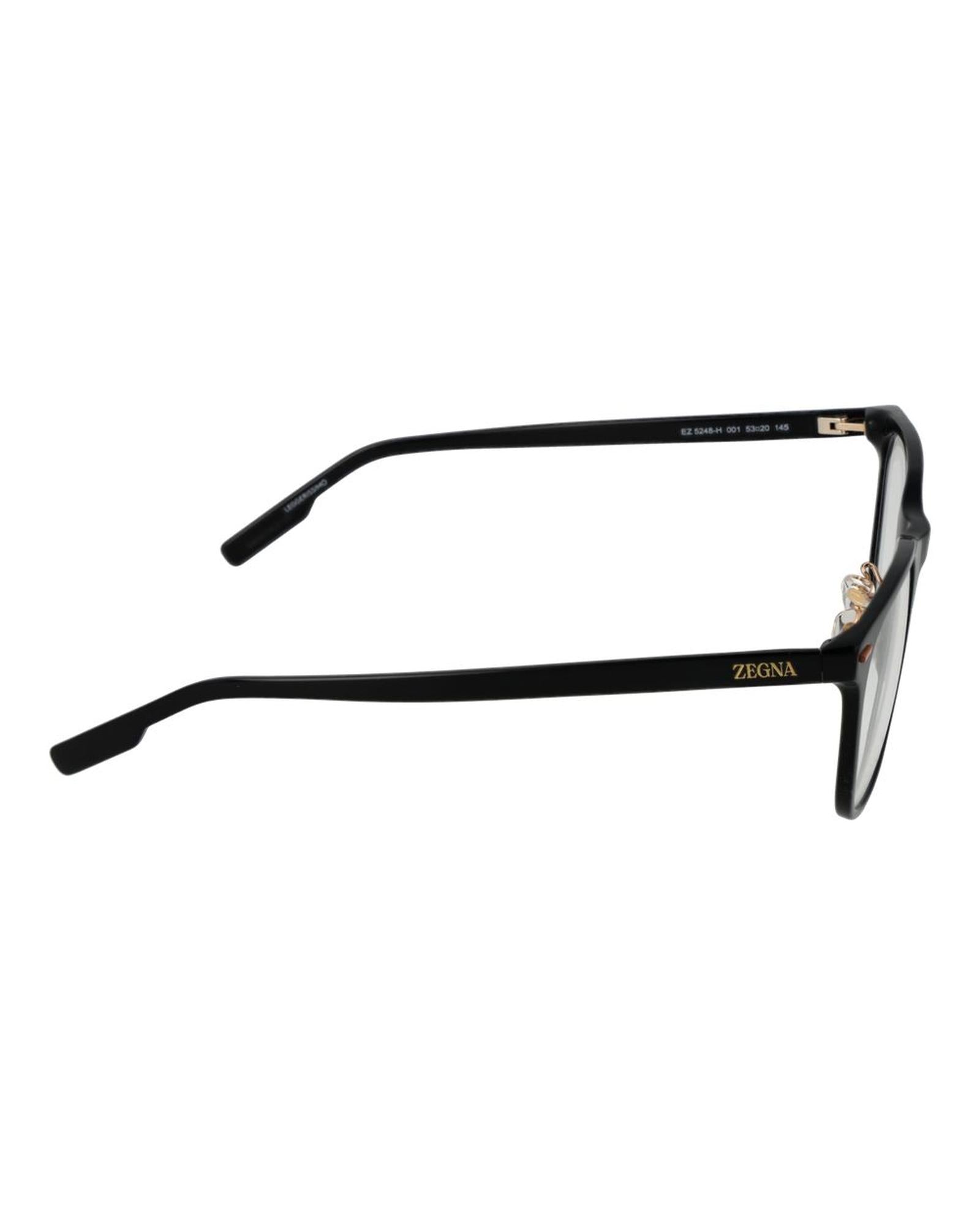Ermenegildo Zegna Men's Black  Optical Frames - One Size 3