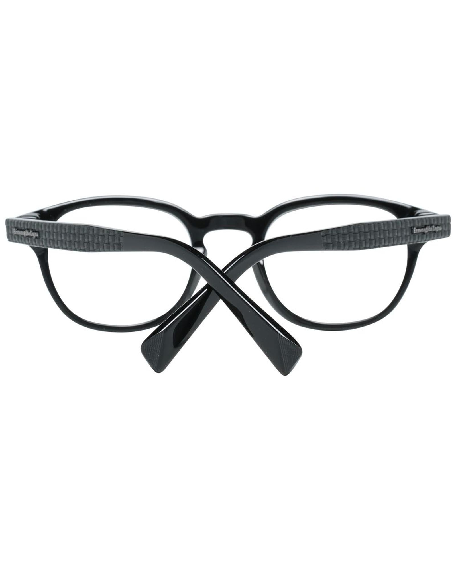 Ermenegildo Zegna Men's Black  Optical Frames - One Size 3
