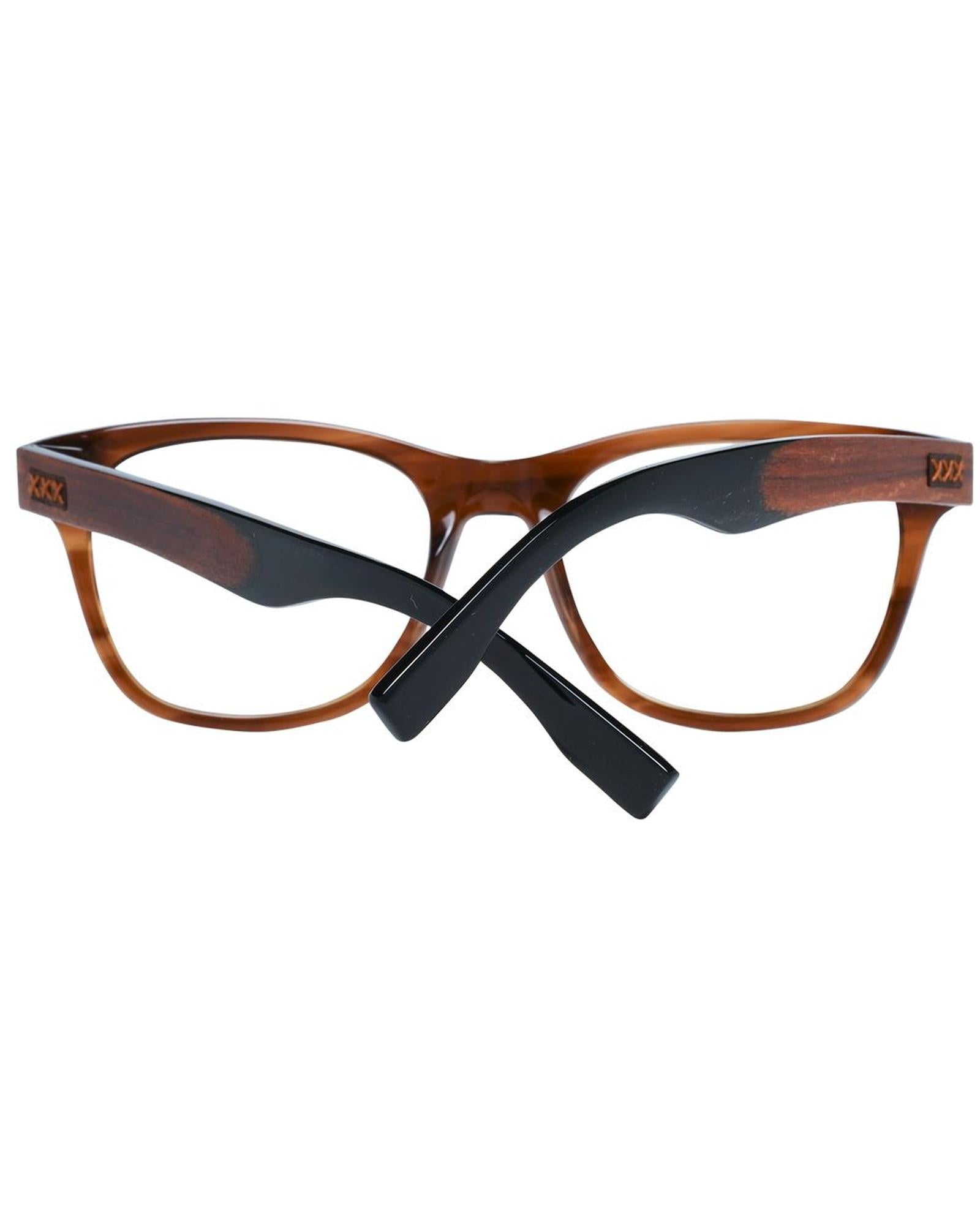Ermenegildo Zegna Men's Brown  Optical Frames - One Size 3