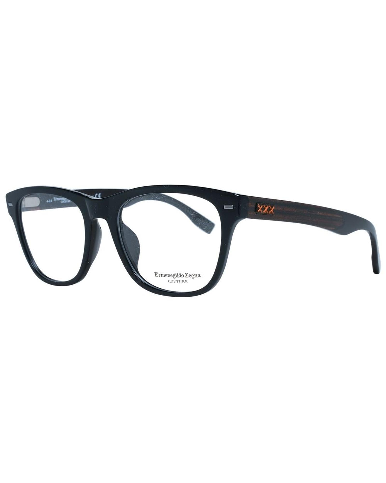 Ermenegildo Zegna Men's Black  Optical Frames - One Size