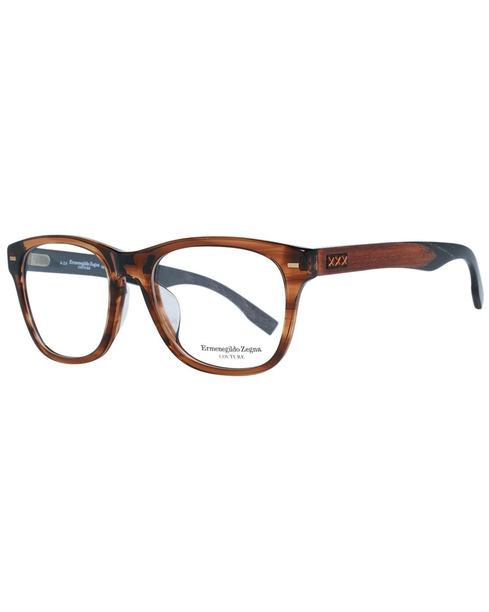 Ermenegildo Zegna Men's Brown  Optical Frames - One Size