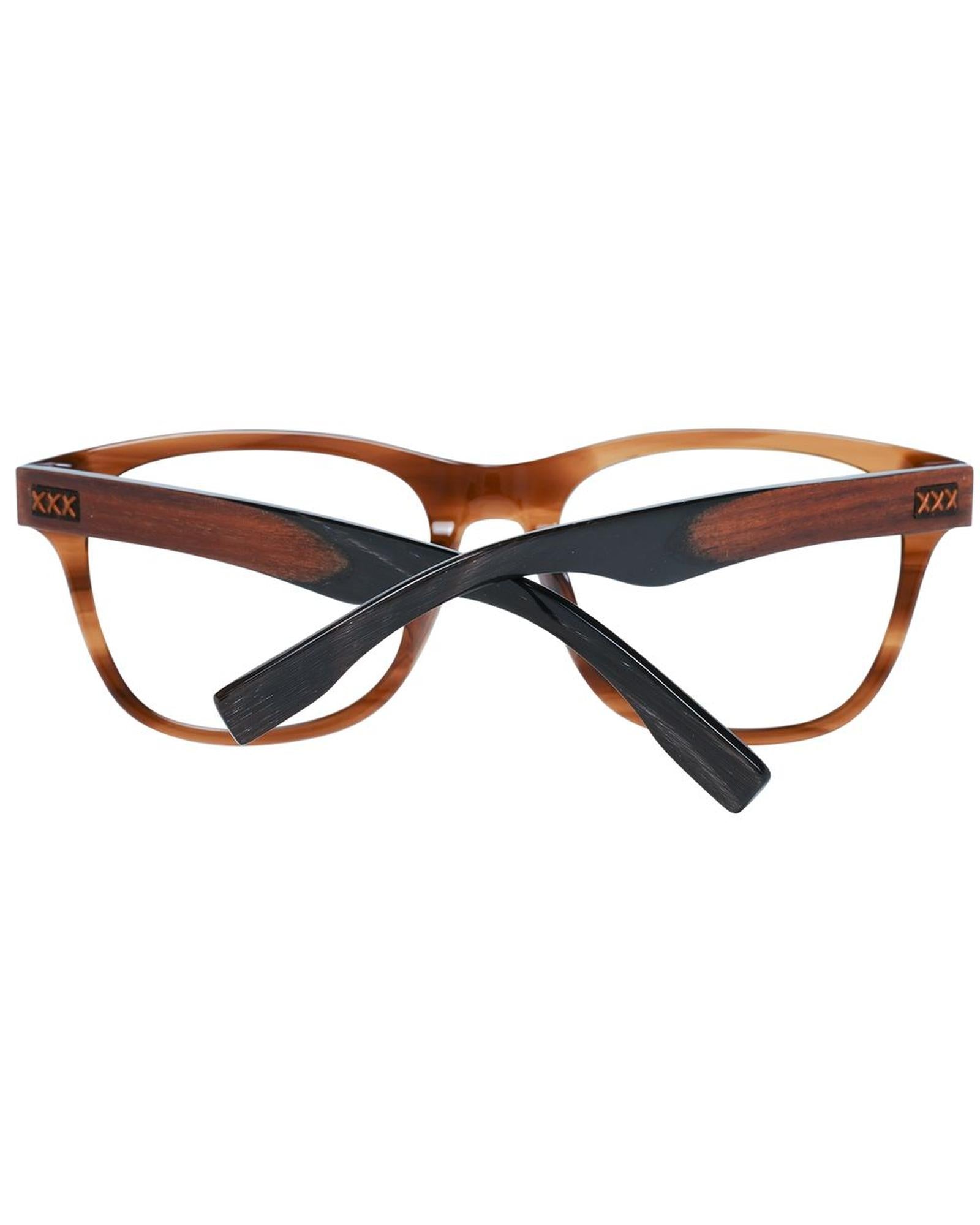 Ermenegildo Zegna Men's Brown  Optical Frames - One Size 3