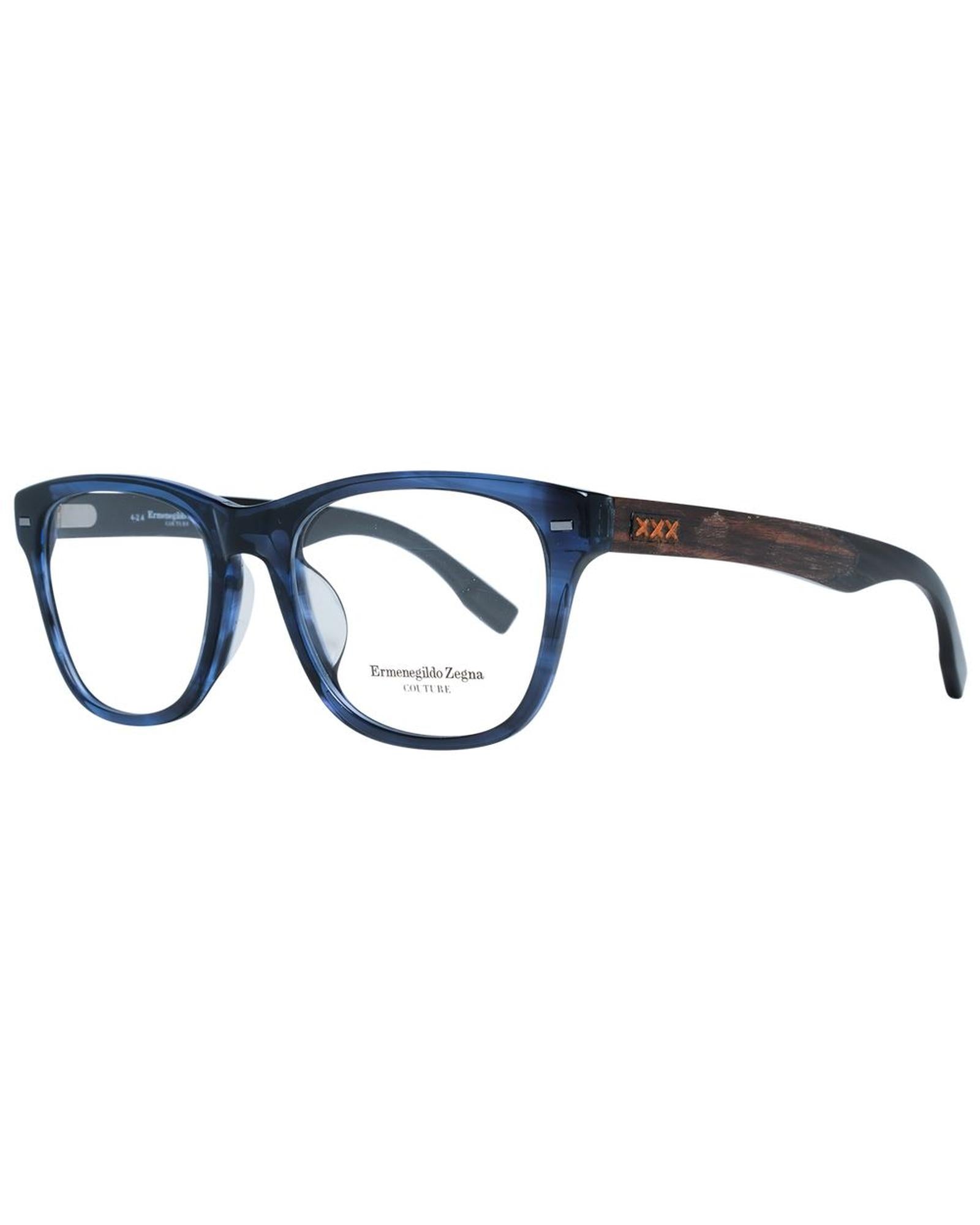 Ermenegildo Zegna Men's Blue  Optical Frames - One Size