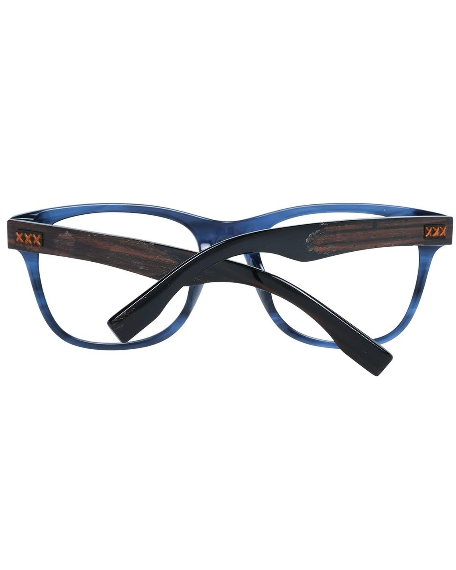 Ermenegildo Zegna Men's Blue  Optical Frames - One Size 3