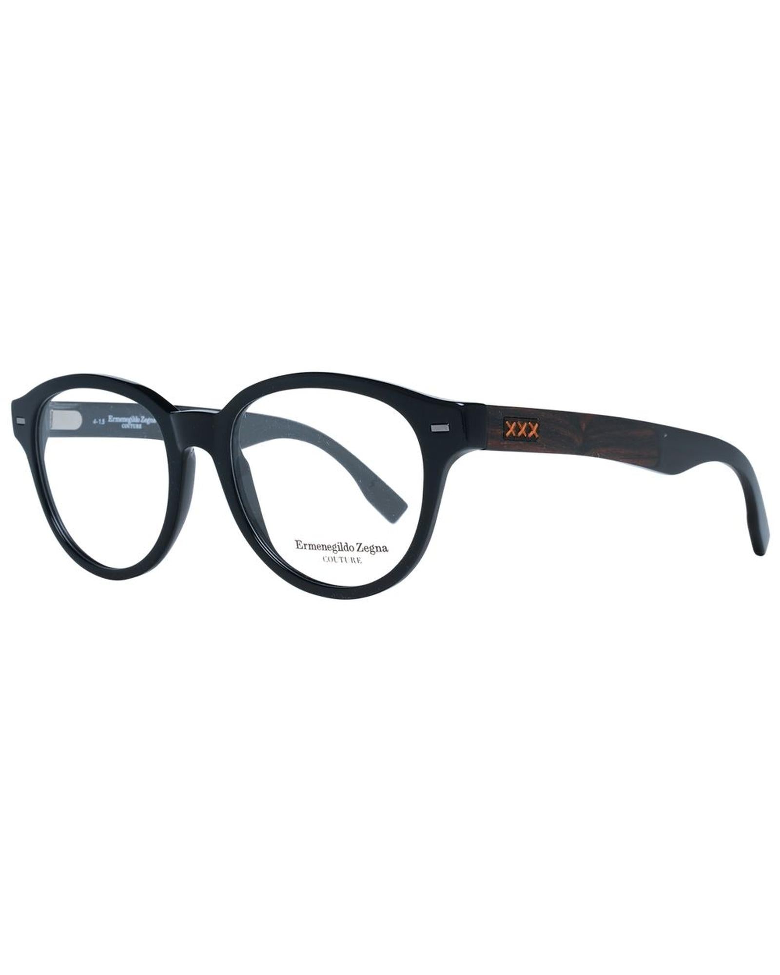 Ermenegildo Zegna Men's Black  Optical Frames - One Size