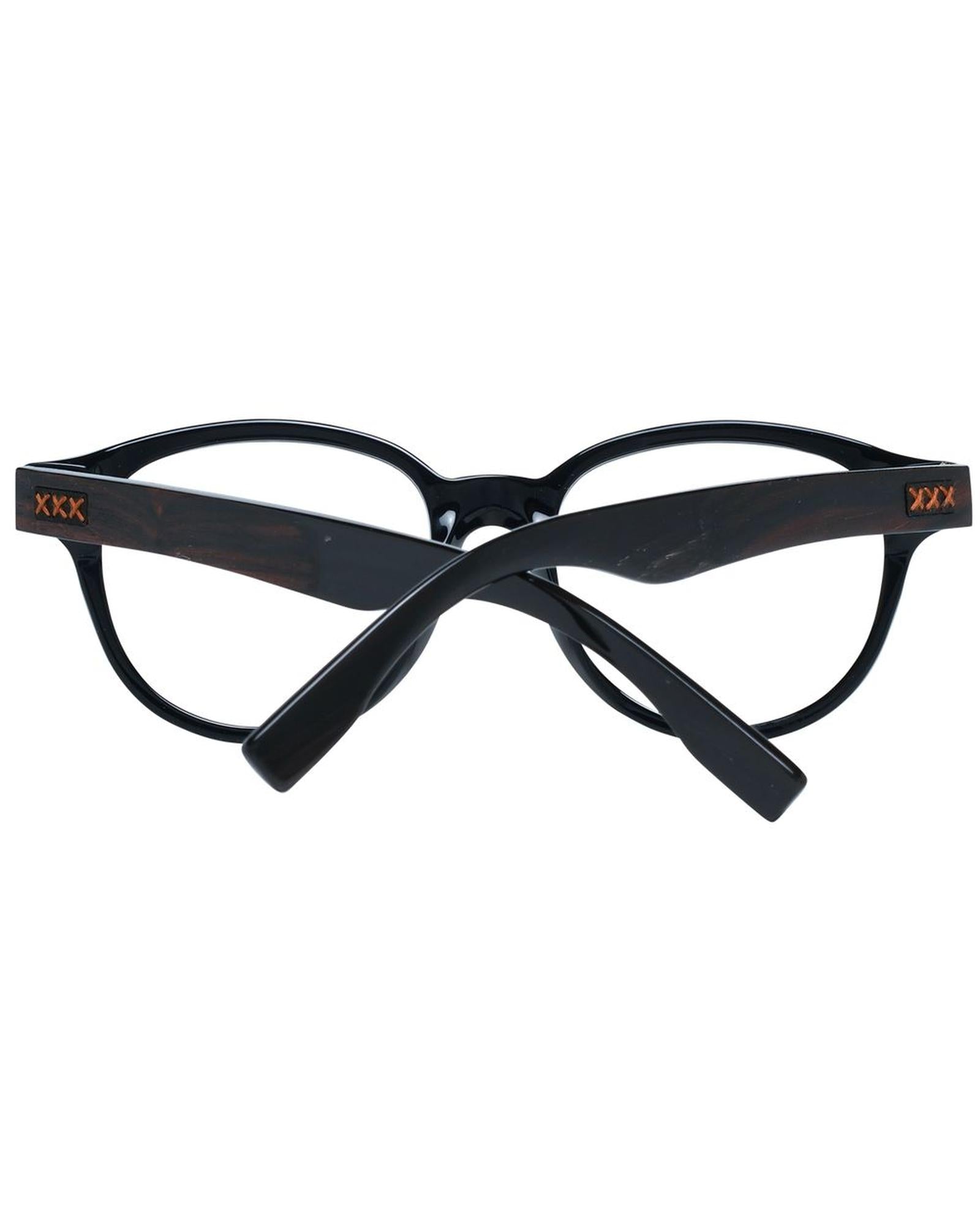 Ermenegildo Zegna Men's Black  Optical Frames - One Size 3