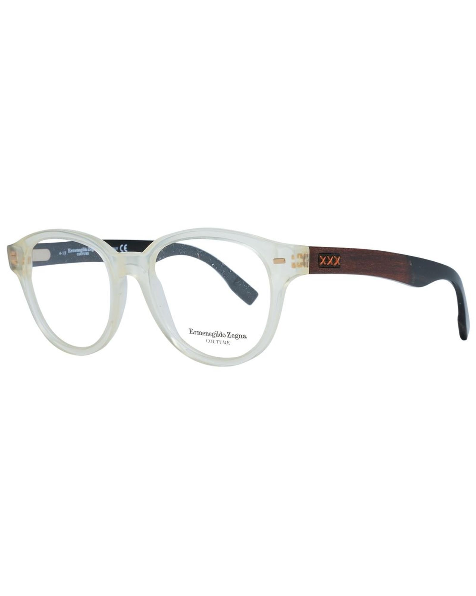 Ermenegildo Zegna Men's Transparent  Optical Frames - One Size