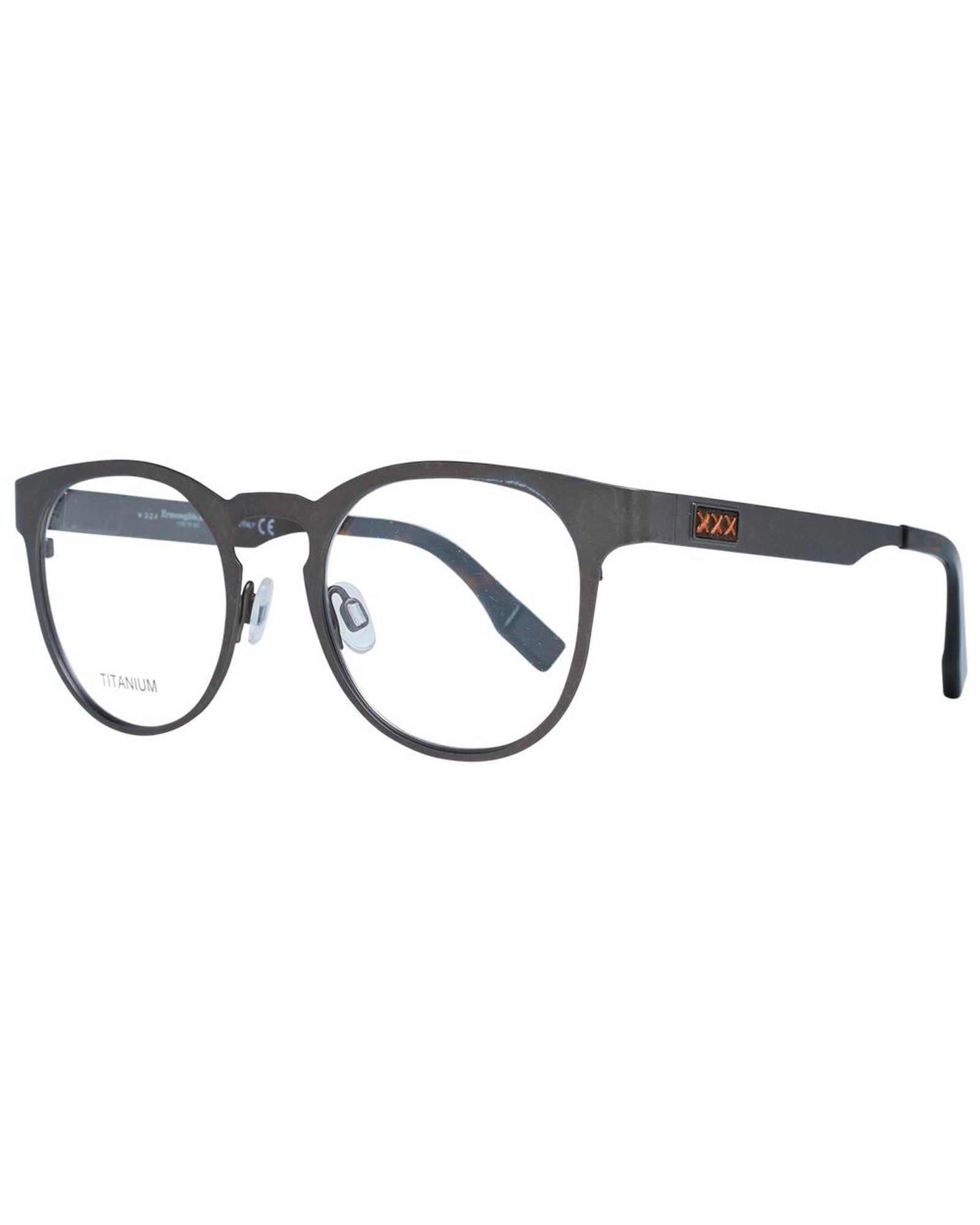 Ermenegildo Zegna Men's Gray  Optical Frames - One Size