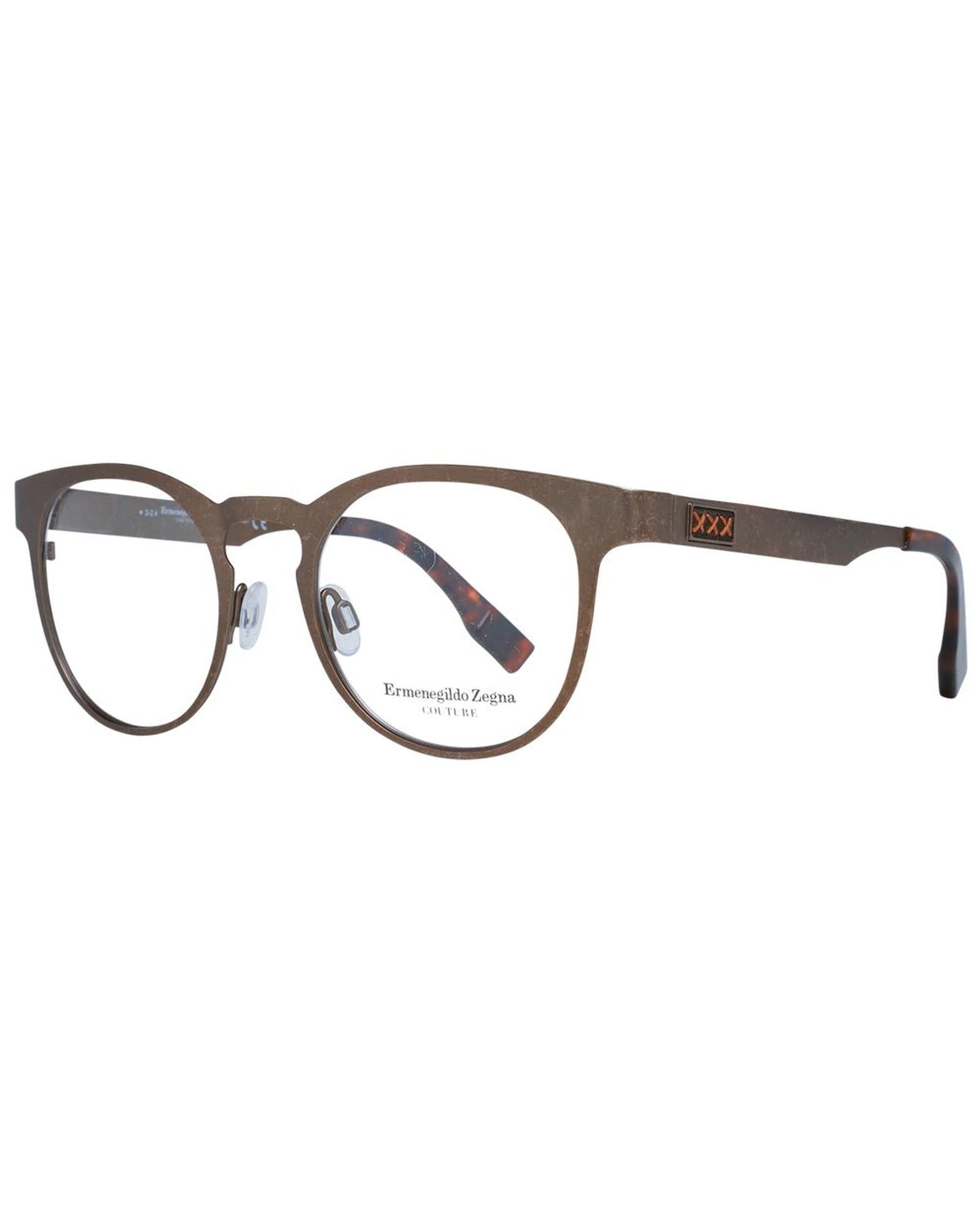 Ermenegildo Zegna Men's Bronze  Optical Frames - One Size