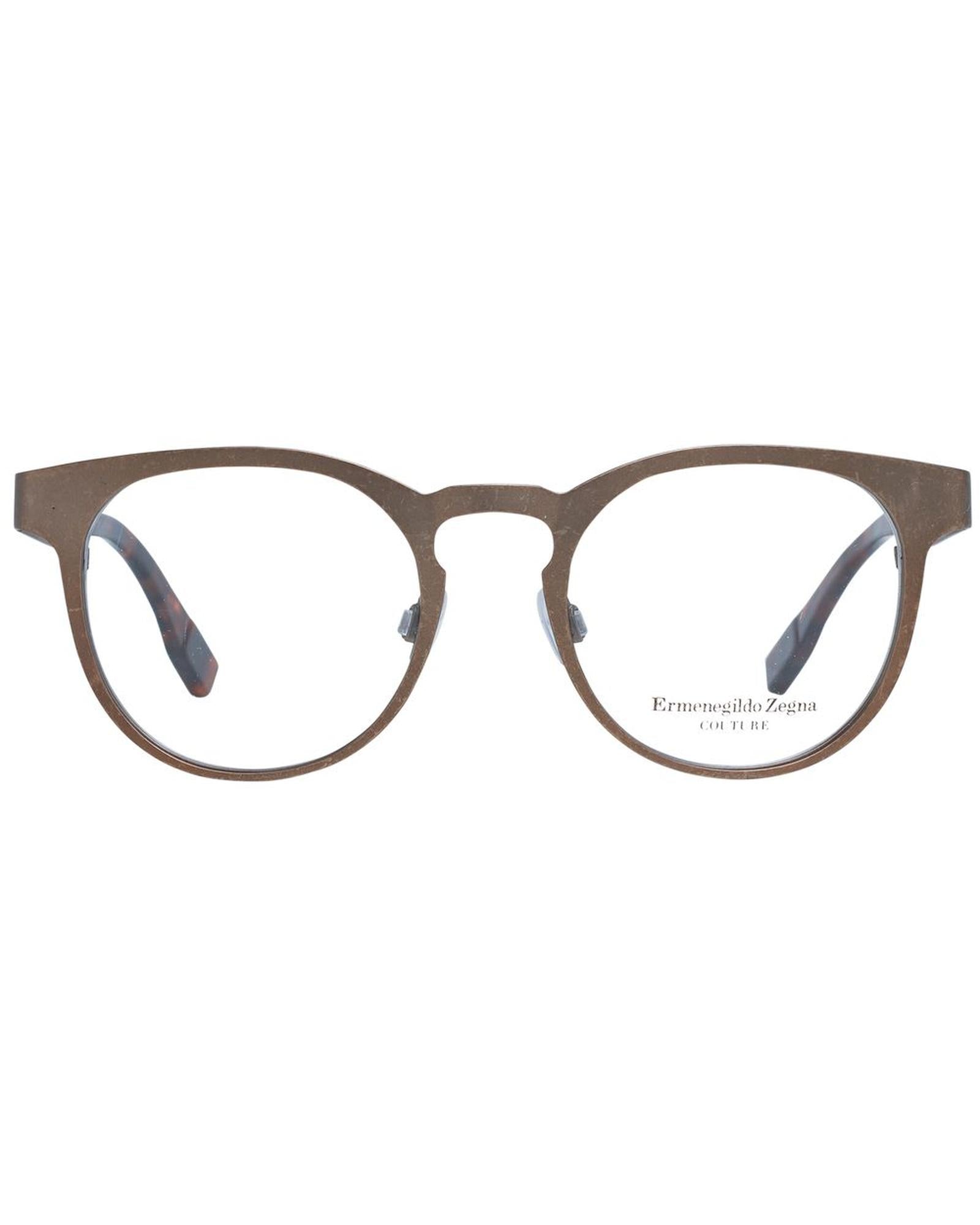 Ermenegildo Zegna Men's Bronze  Optical Frames - One Size
